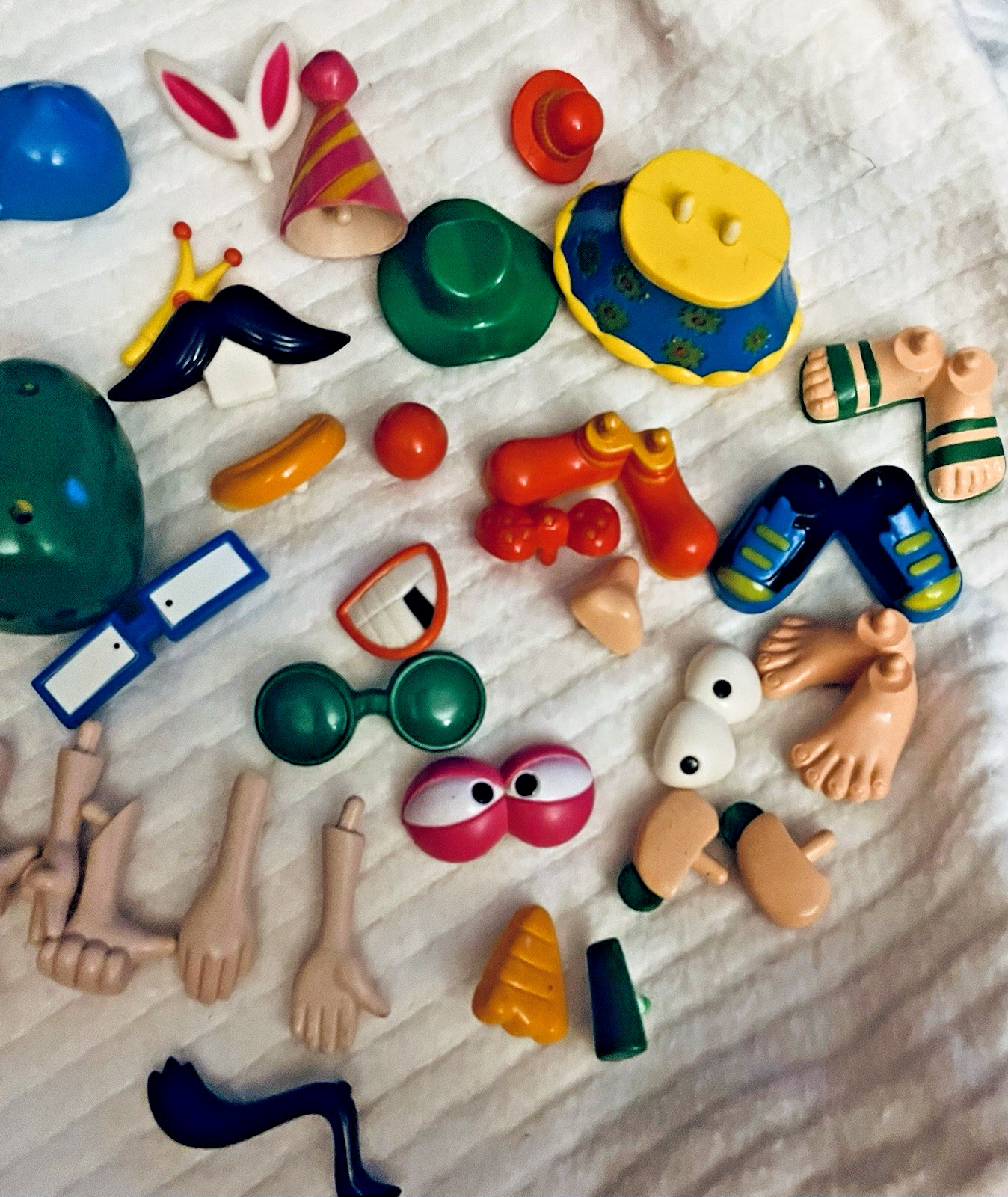 Miniland Maximix Educational Mr Potato Like Toy Build Funny Faces 37 Pieces