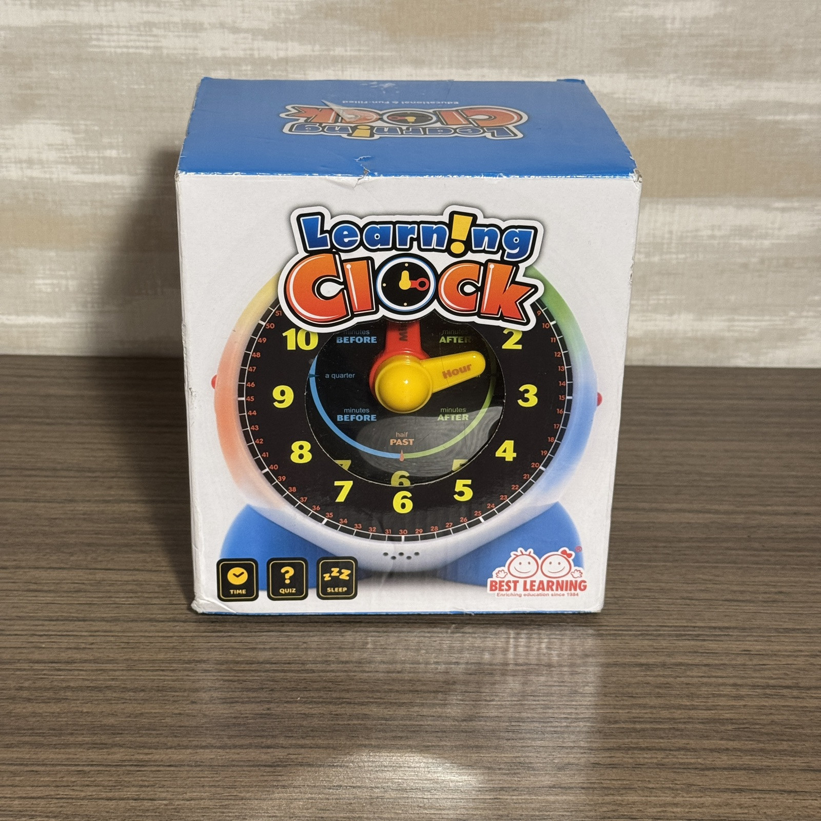BEST LEARNING Learning Clock – Educational Talking Learn to Tell Time Teaching