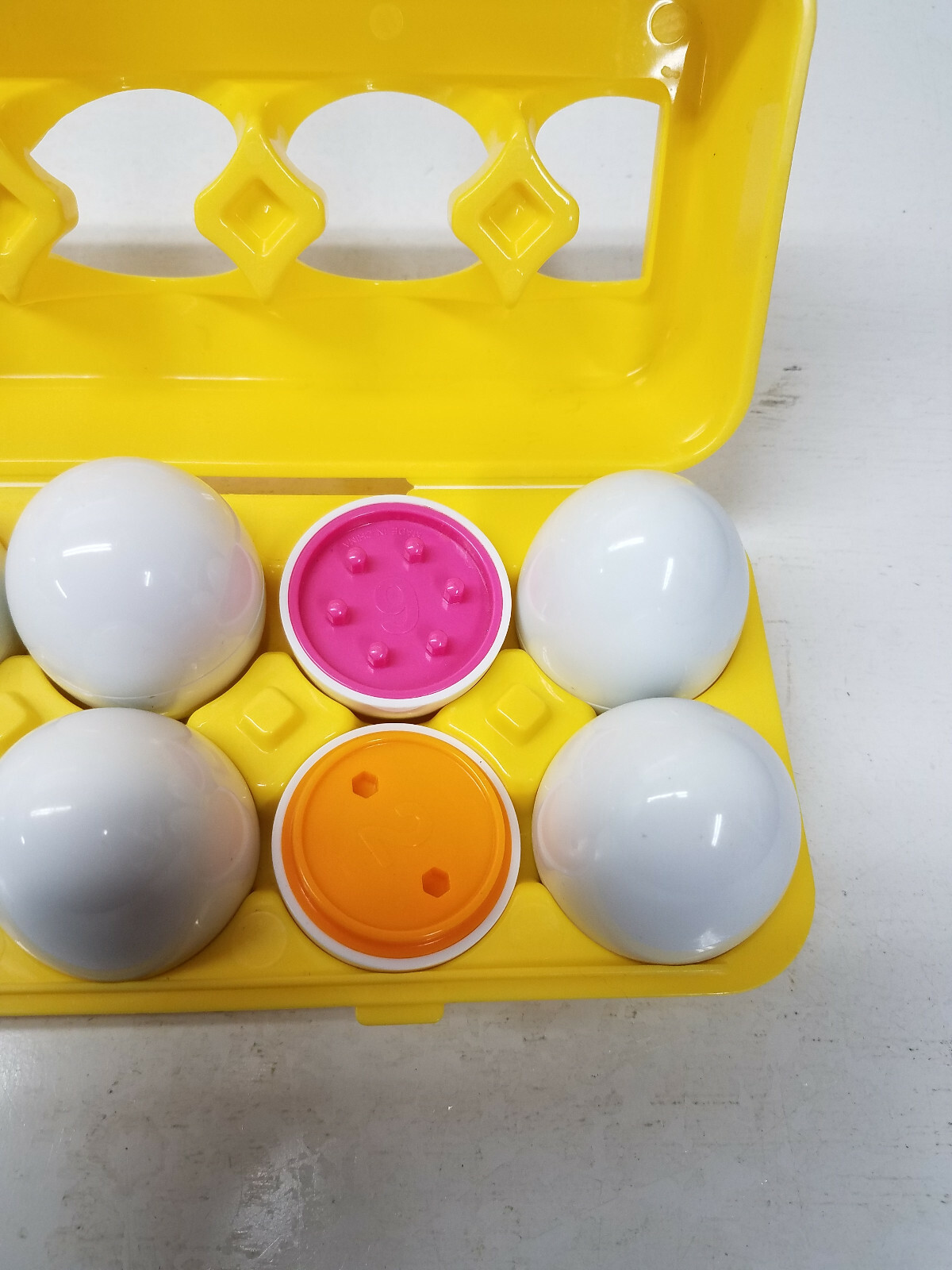 Count and Match Egg Set Happy Element Toddler Toys Preschool Education