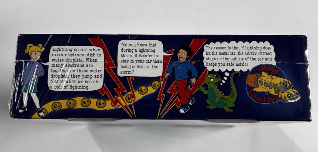 The Magic School Bus Jumping Into Electricity Kit Scholastic Factory Sealed.