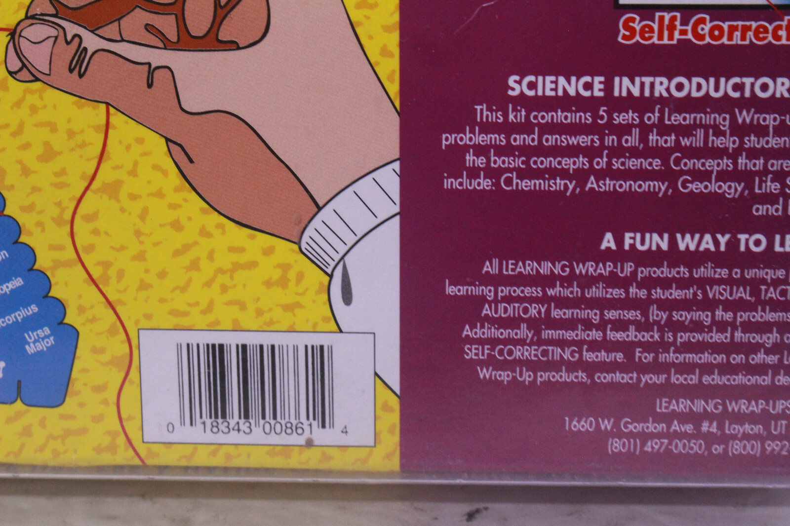 Learning Wrap-Ups for Science Set Of 5 Educational Homeschool Tool Physics Geo