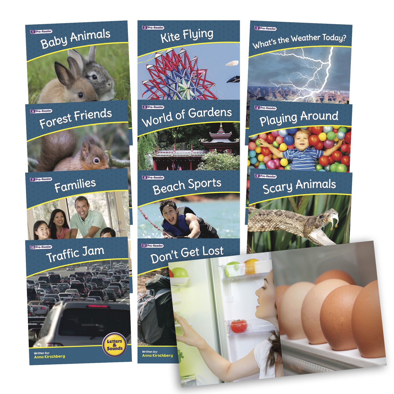 Junior Learning Letters & Sounds Phase 1 Set 2 Non-Fiction, Multicolor