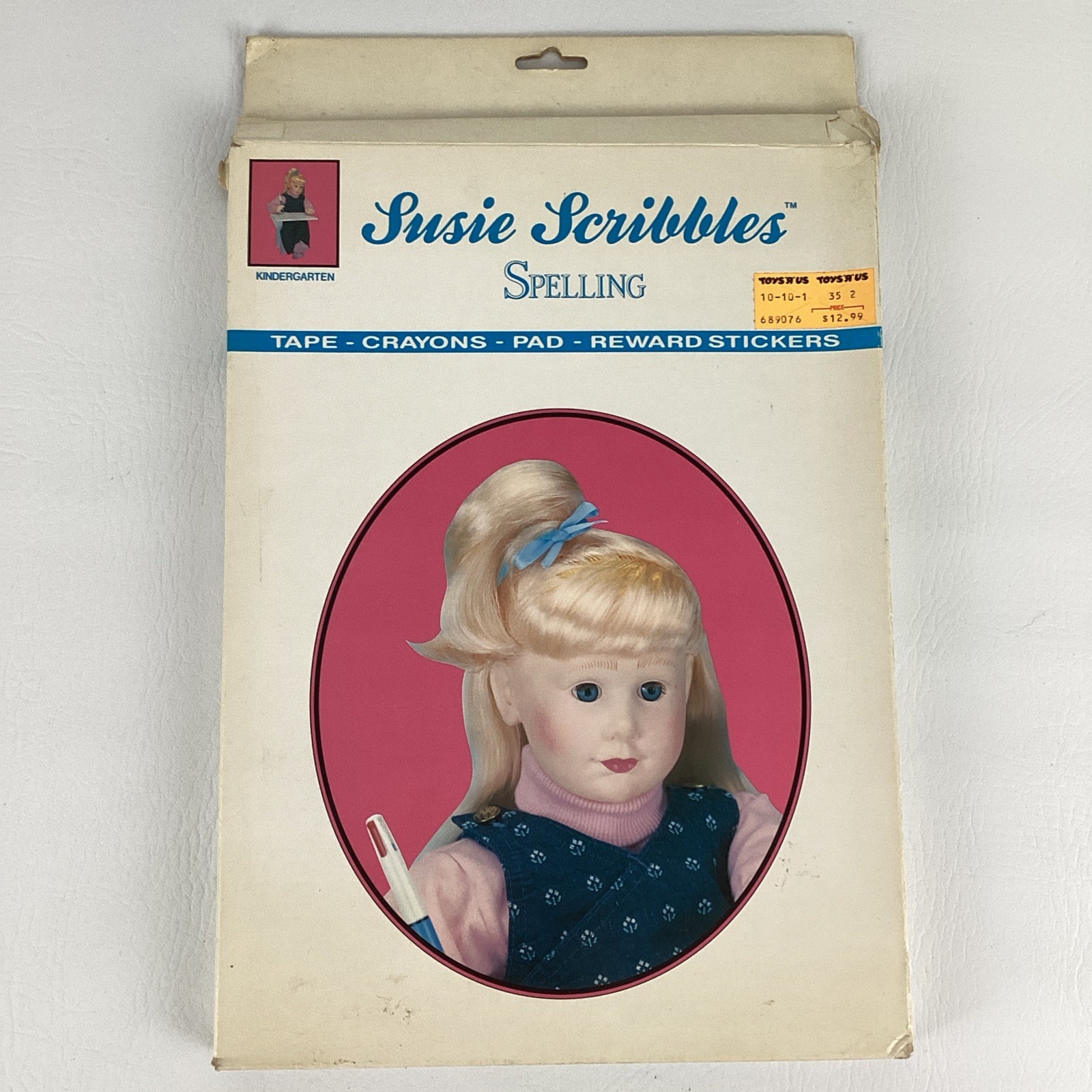 Susie Scribbles Kindergarten Home Learning Cassette Tape Spelling Nursery Tales