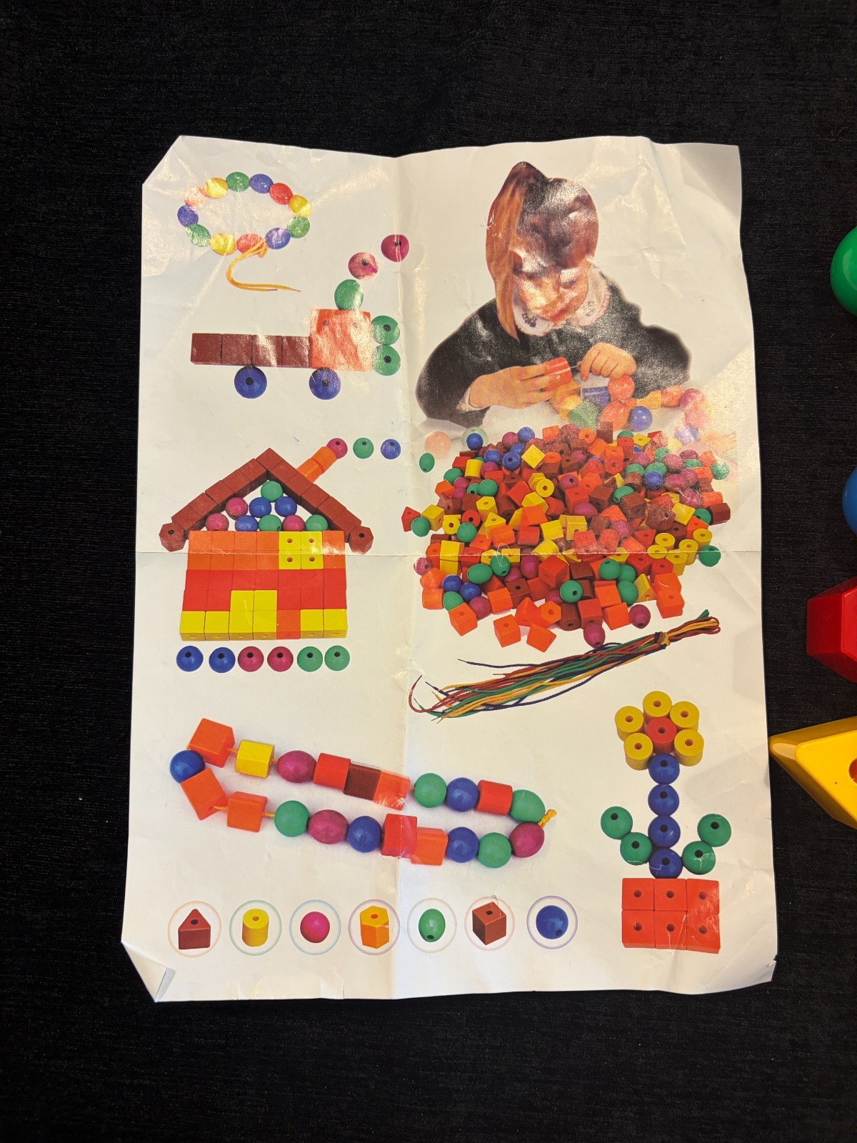 3 Sets of Shape Toys for Toddlers Fine Motor Preschool Educational Toy Home