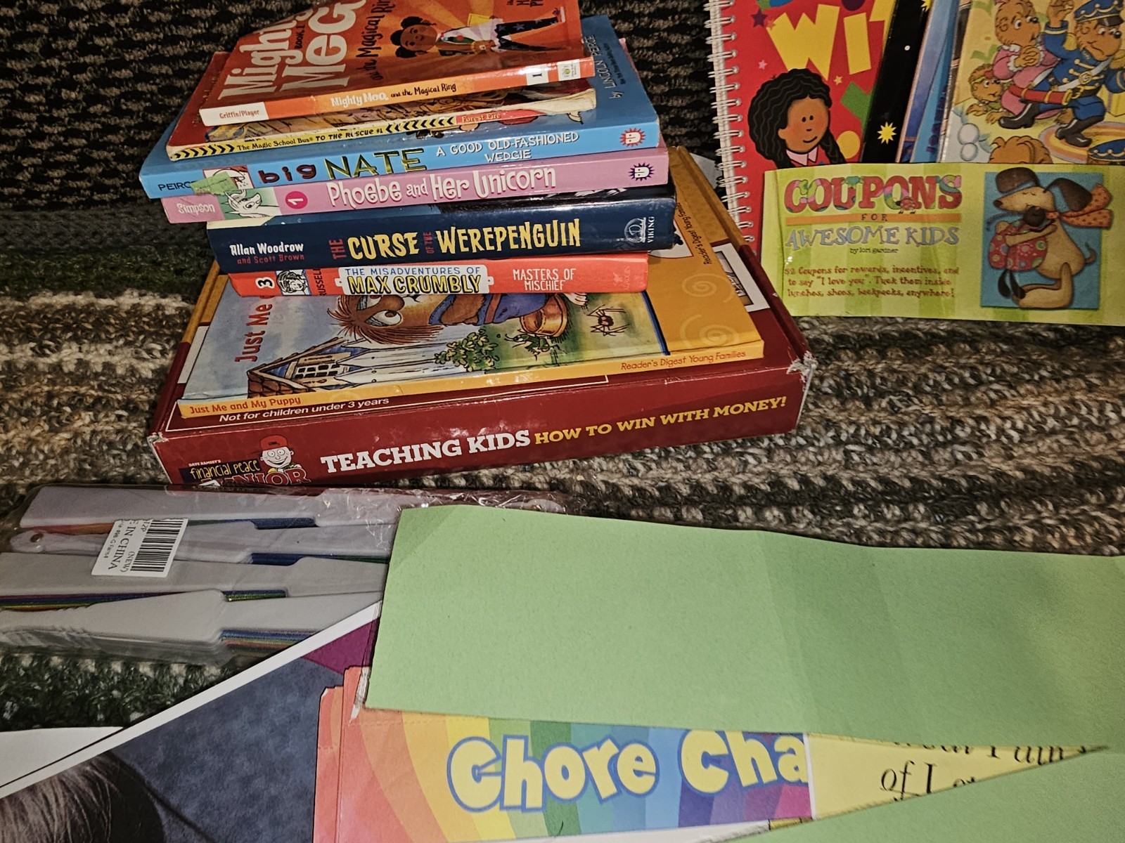 Homeschool Educational Elementary Lot Books Alphabet Ages 4-11