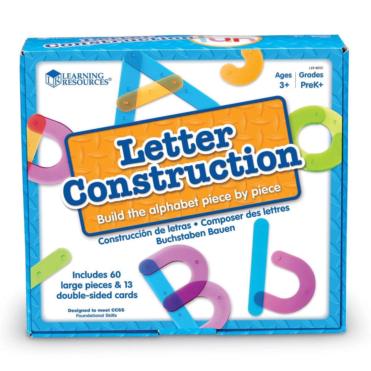 Learning Resources Letter Construction Activity Set