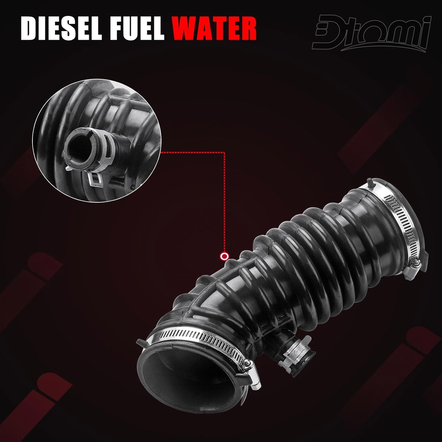 Engine Air Intake Hose Tube for Infiniti Vehicles, Left & Right Compatible
