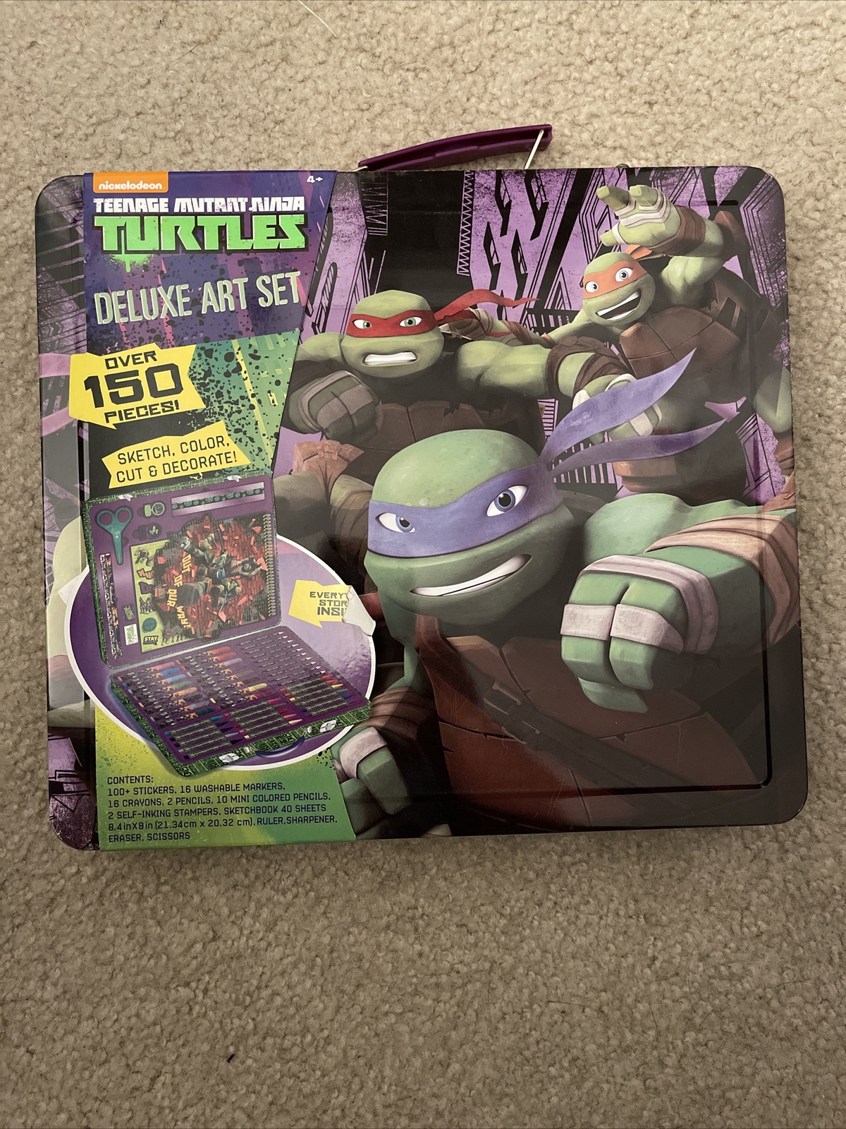 Teenage Mutant Ninja Turtles Deluxe Art Set
