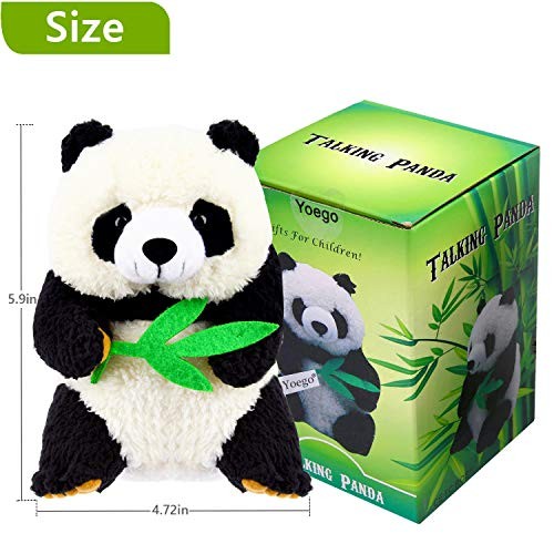 Talking Panda Repeats What You Say Educational Talking Toy Repeating Panda B