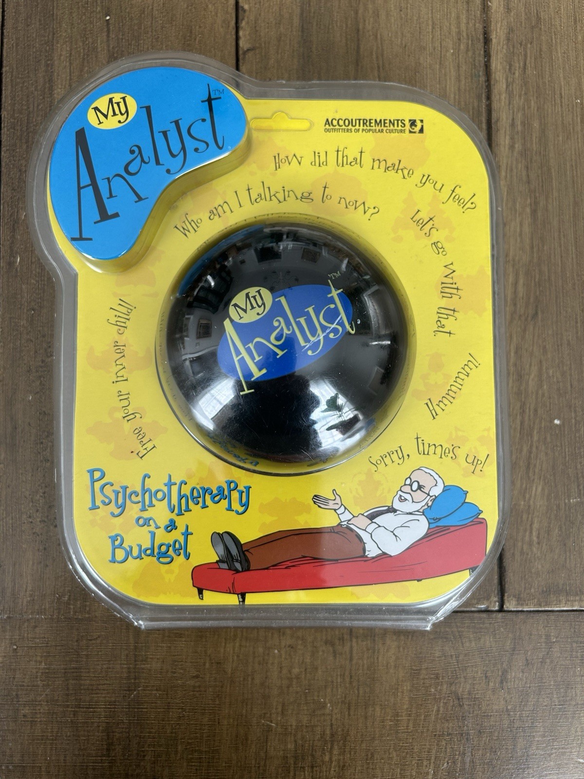 My Analyst Psychotherapy On A Budget Magic 8 Ball Accoutrements New/ Sealed 2001
