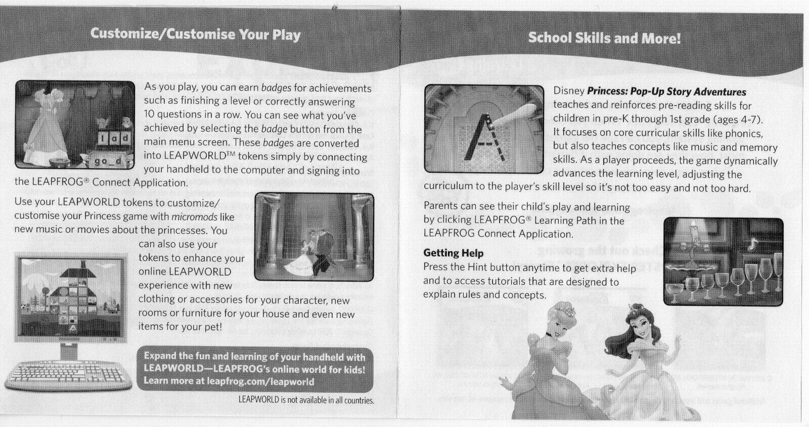 LeapFrog Explorer LeapPad Tablets eBook Learning Reading Games Childs Boy Girl