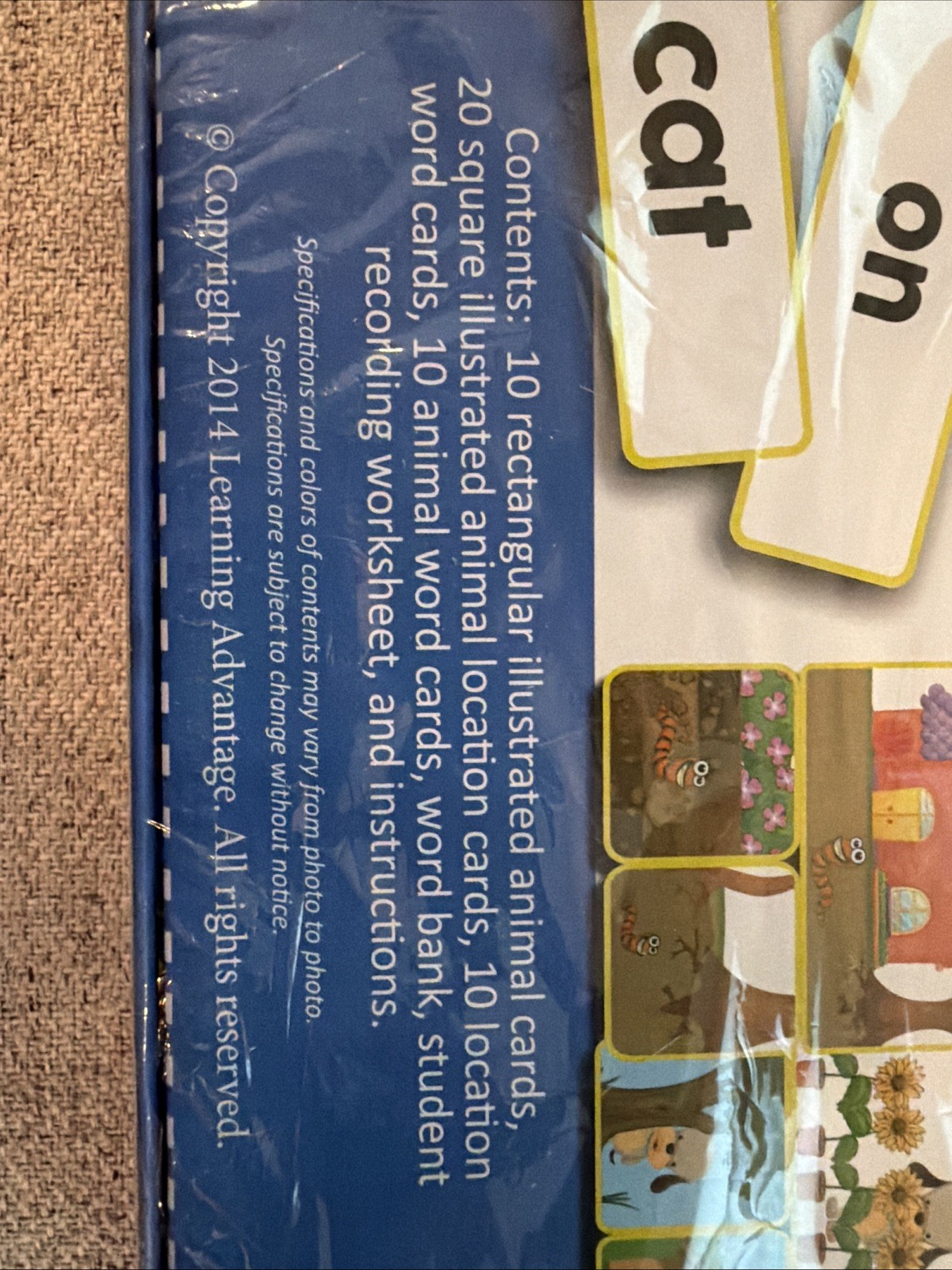Learning Advantage, What Am I? Where Am I? Language Activity Autism