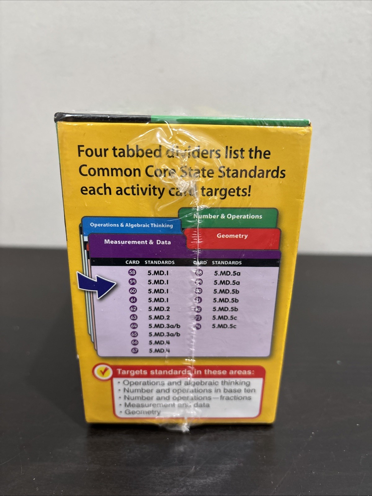 LAKESHORE How Did You Solve It? Grade 5 Common Core Activity Cards LL833 NEW