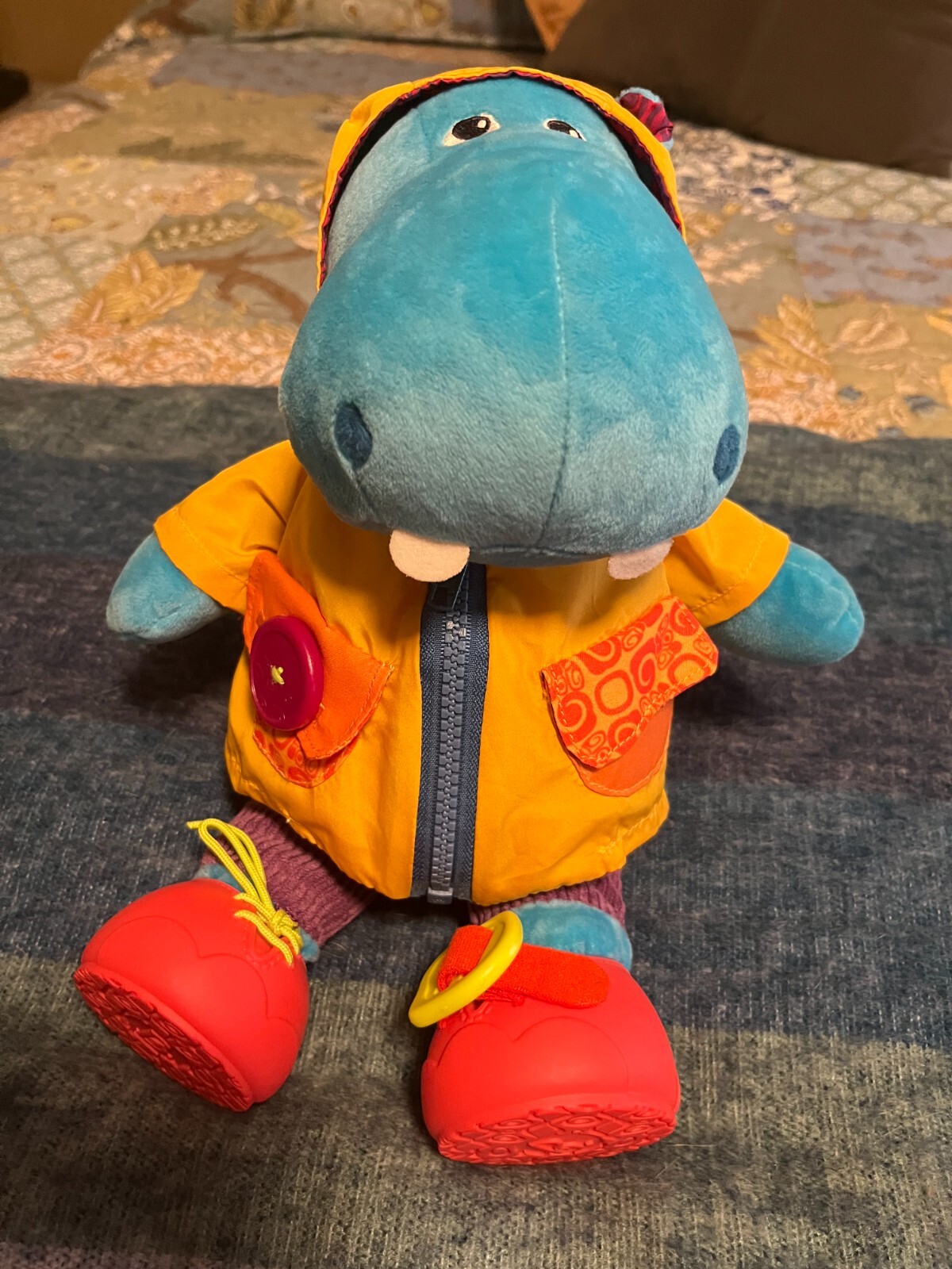 Hank the Hippo Dress Me Giggles & Wiggles too from Battat