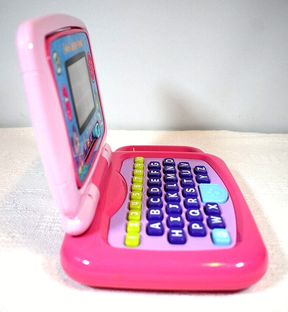 LEAP FROG: 2-in-1, Pink LeapTop Touch, Item #80-600900 – Tested and Works Great!