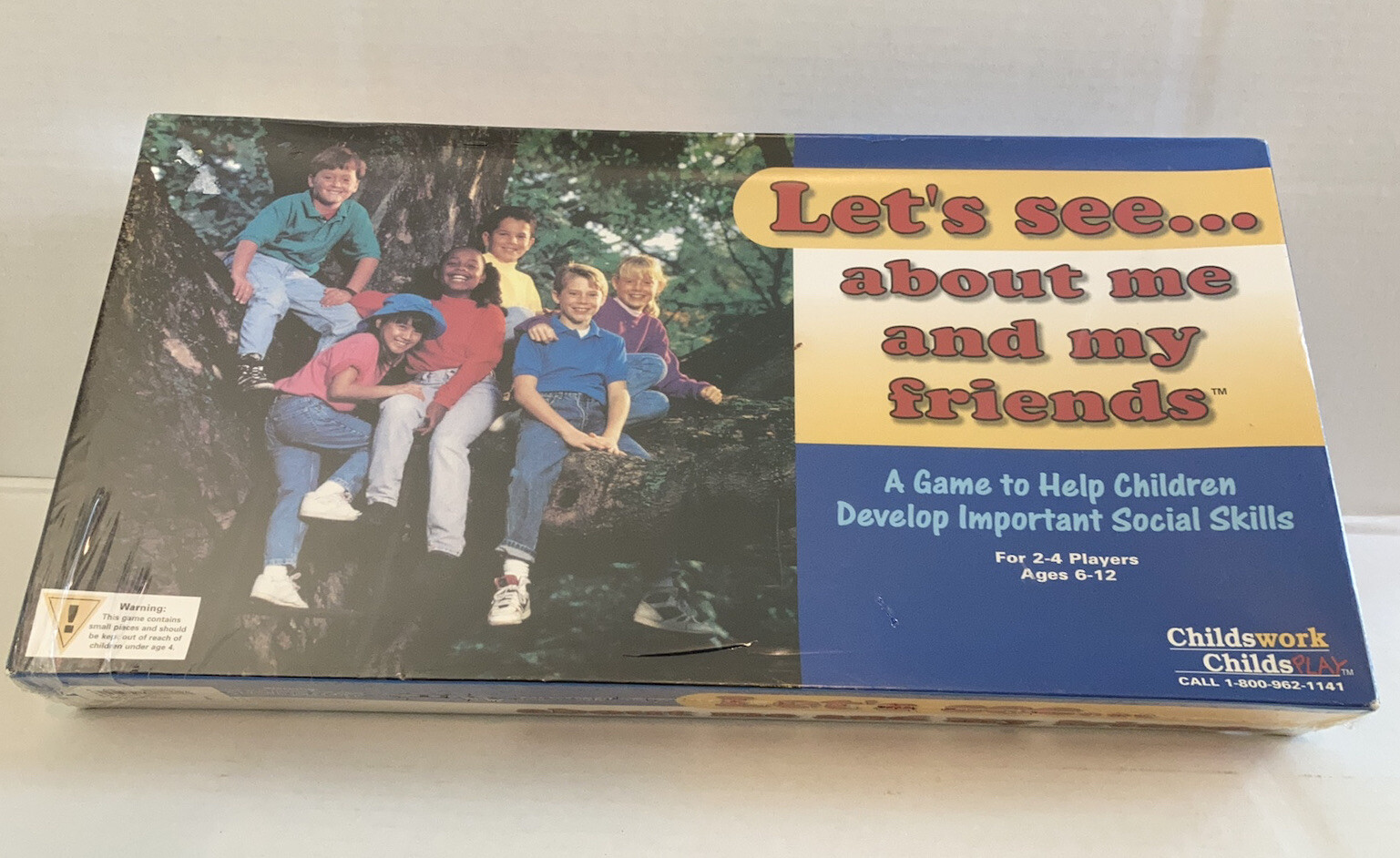 Let’s See About Me & My Friends- Board Game for Mental Health Pros. Vtg Sealed