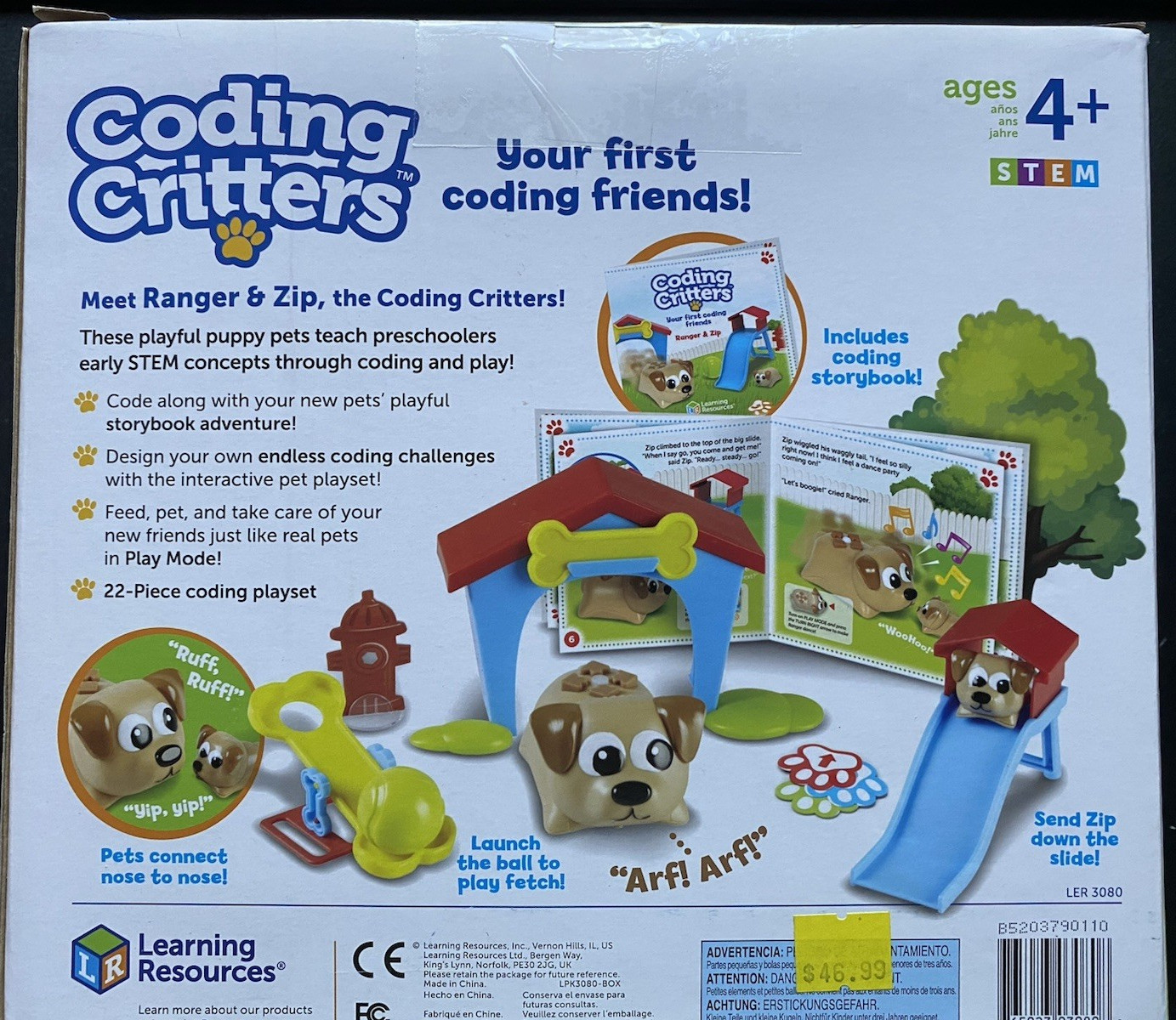 Learning Resources Coding Critters Ranger & Zip Educational Learning Games NEW