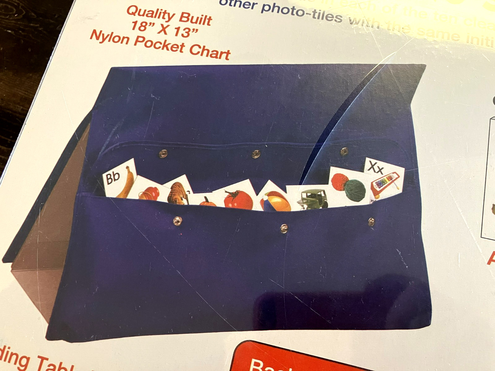 NEW Children’s Table Top Pocket Chart BEGINNING SOUNDS for Kids Grades K – 3