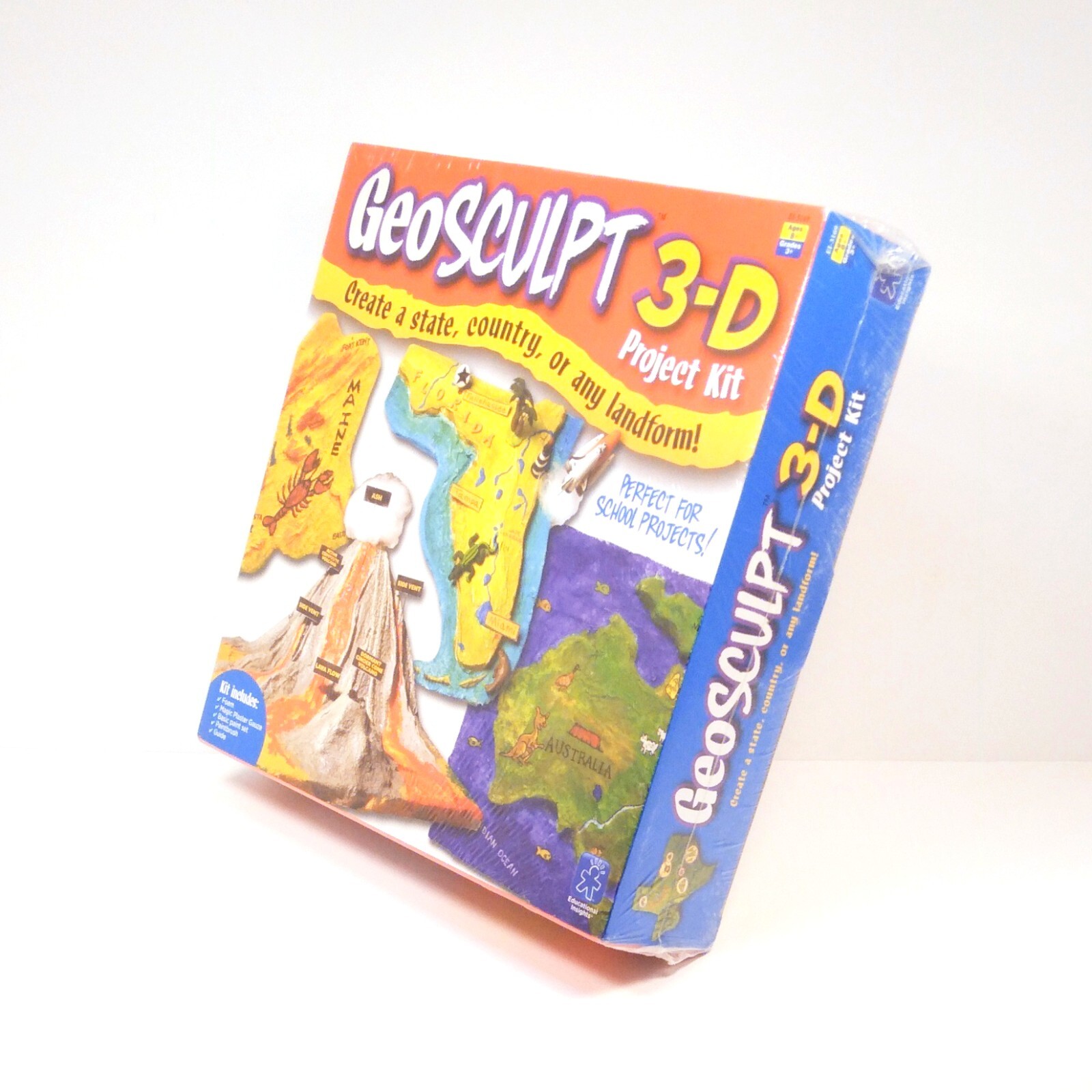 GeoSculpt 3-D Project Kit & Vintage Marbling Project Kit – Both Factory Sealed