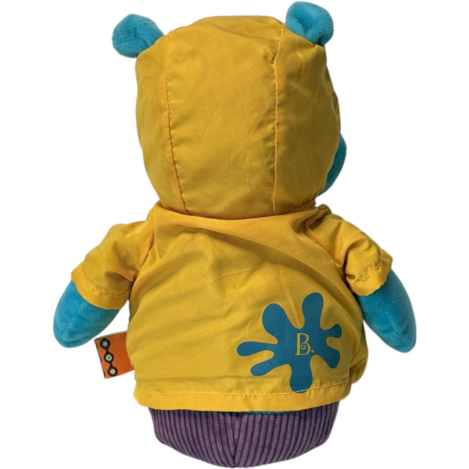 Battat- B. toys Interactive Plush Hippo Giggly Zippies Hank giggles SEE VIDEO