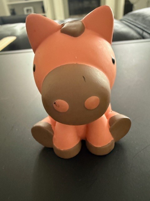 Learning Resources Peekaboo Learning Farm Animal Figure Brown Horse Pony Toy