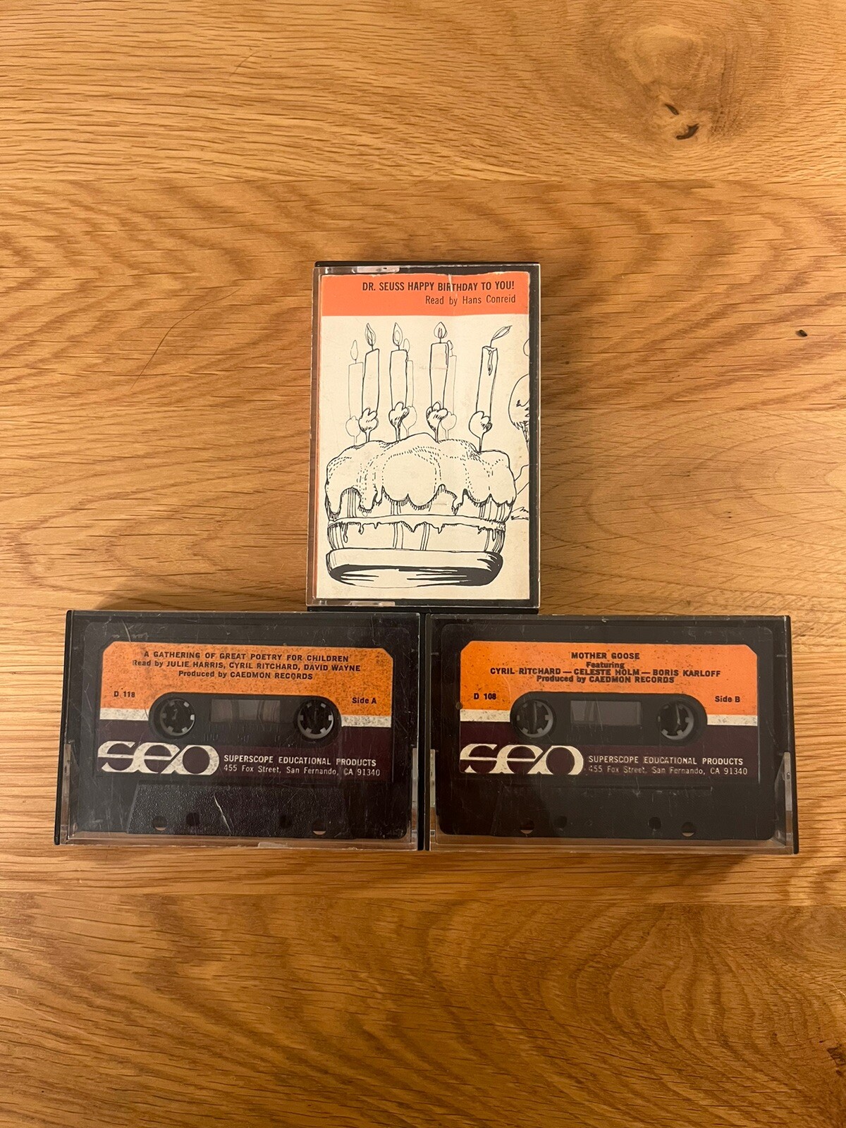 Vintage Educational Cassette Tapes