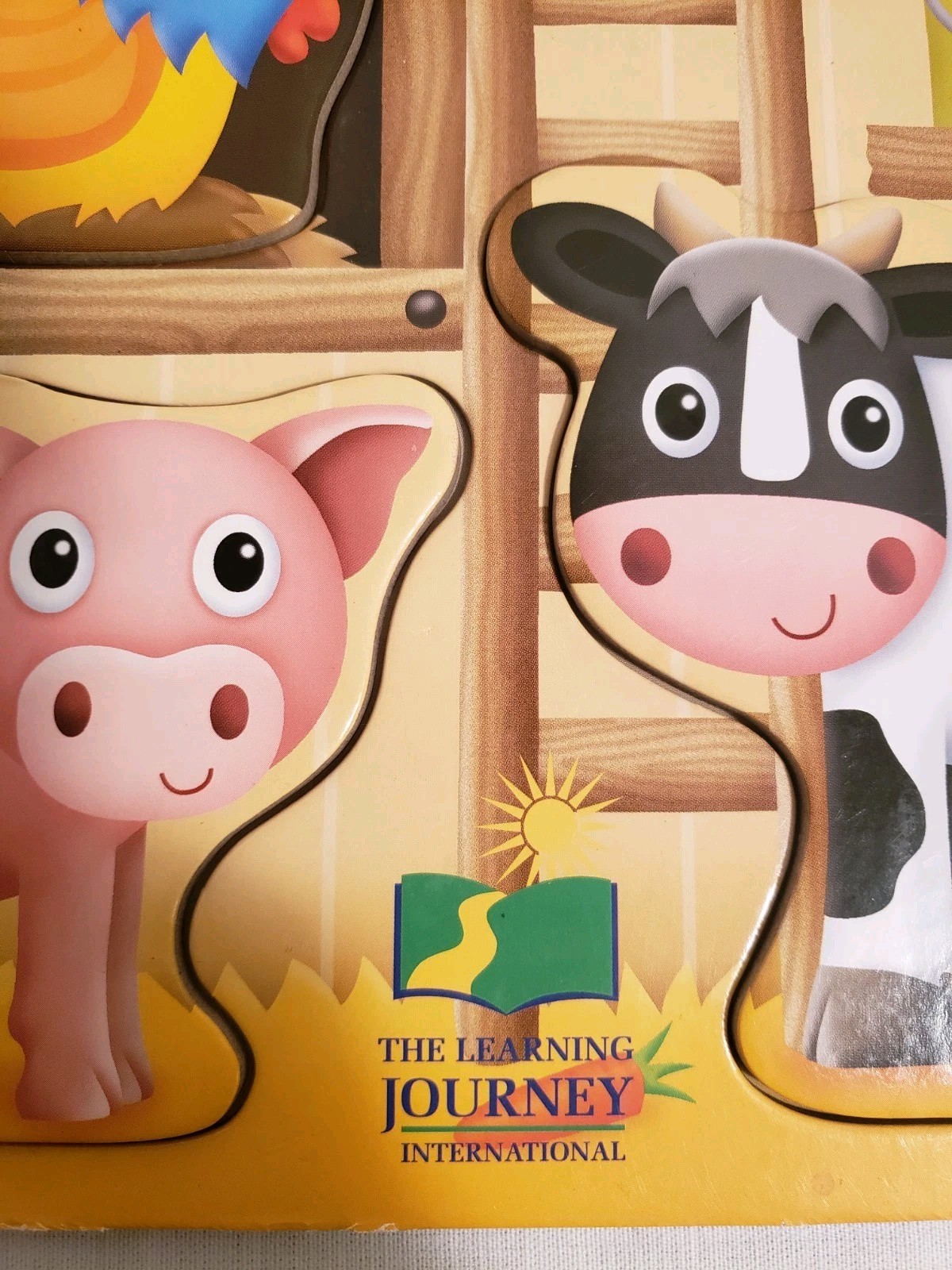 The Learning Journey My First Lift & Learn Puzzle – On the Farm: 7 Pcs