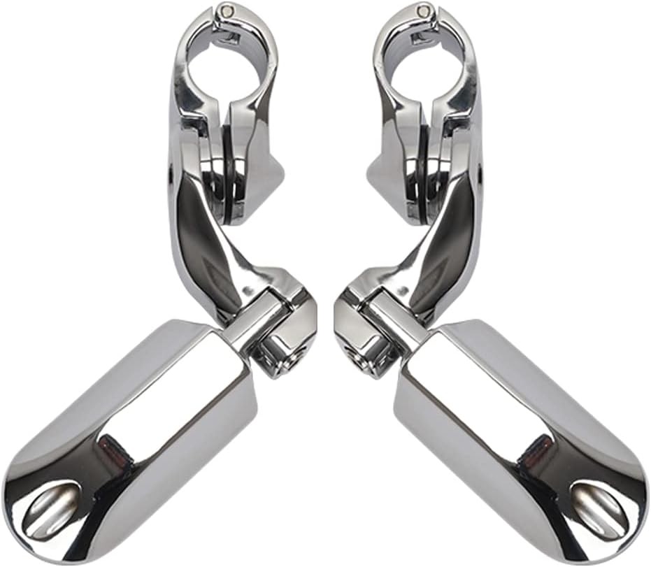Motorcycle Highway Pegs Crash Bar Adjustable Foot Peg Compatible with Softail Sp