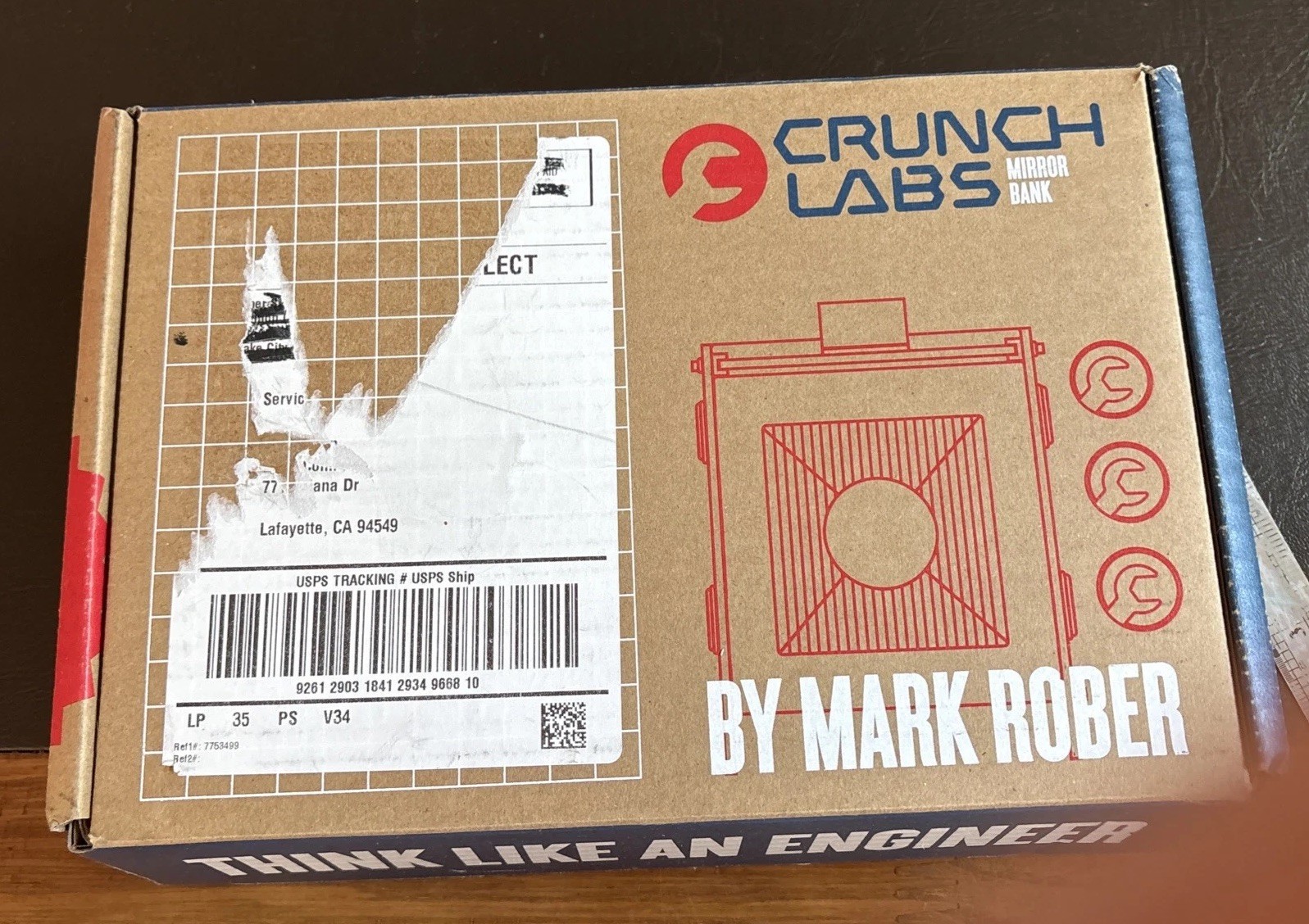 Mark Rober Crunch Labs Build MIRROR BANK Kit STEM New all Bags Sealed Open Box