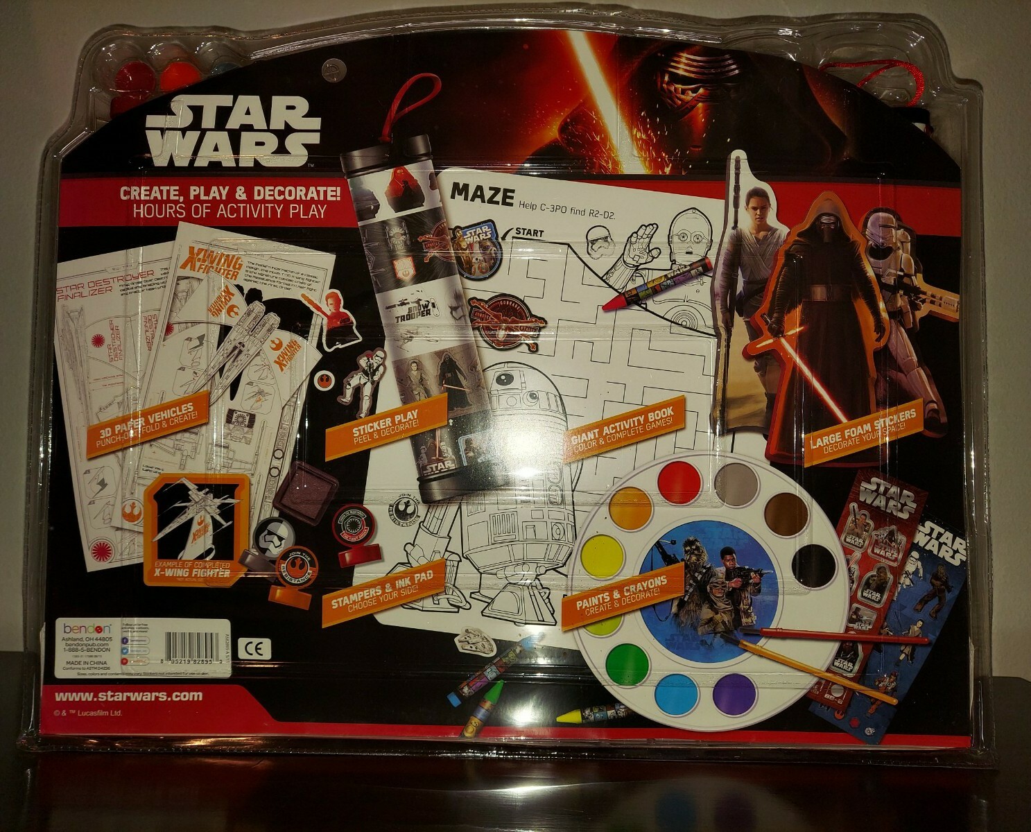 Star Wars Create & Play Kit Over 1000 Fun Items