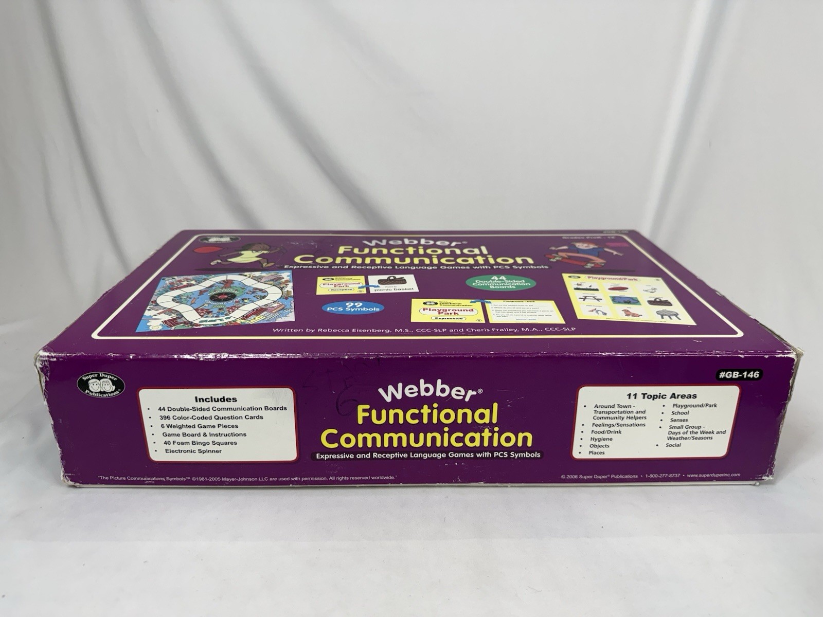Webber Functional Communication Expressive & Receptive Language Game 99%Complete