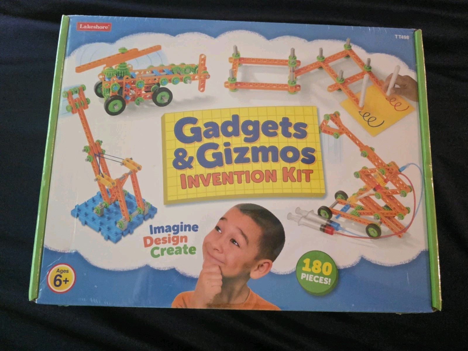 Lakeshore Gadgets & Gizmos Invention Kit 180 Pieces Ages 6+ NEW Sealed TT498