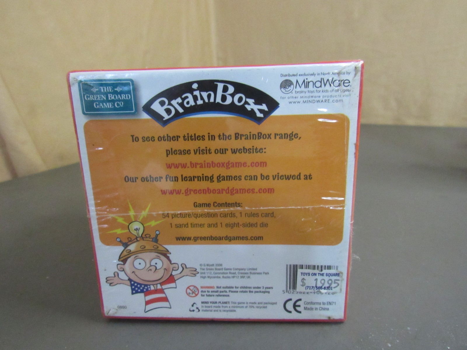 NEW MindWare BrainBox – U.S. Presidents Brain Challenge Game – ages 8+