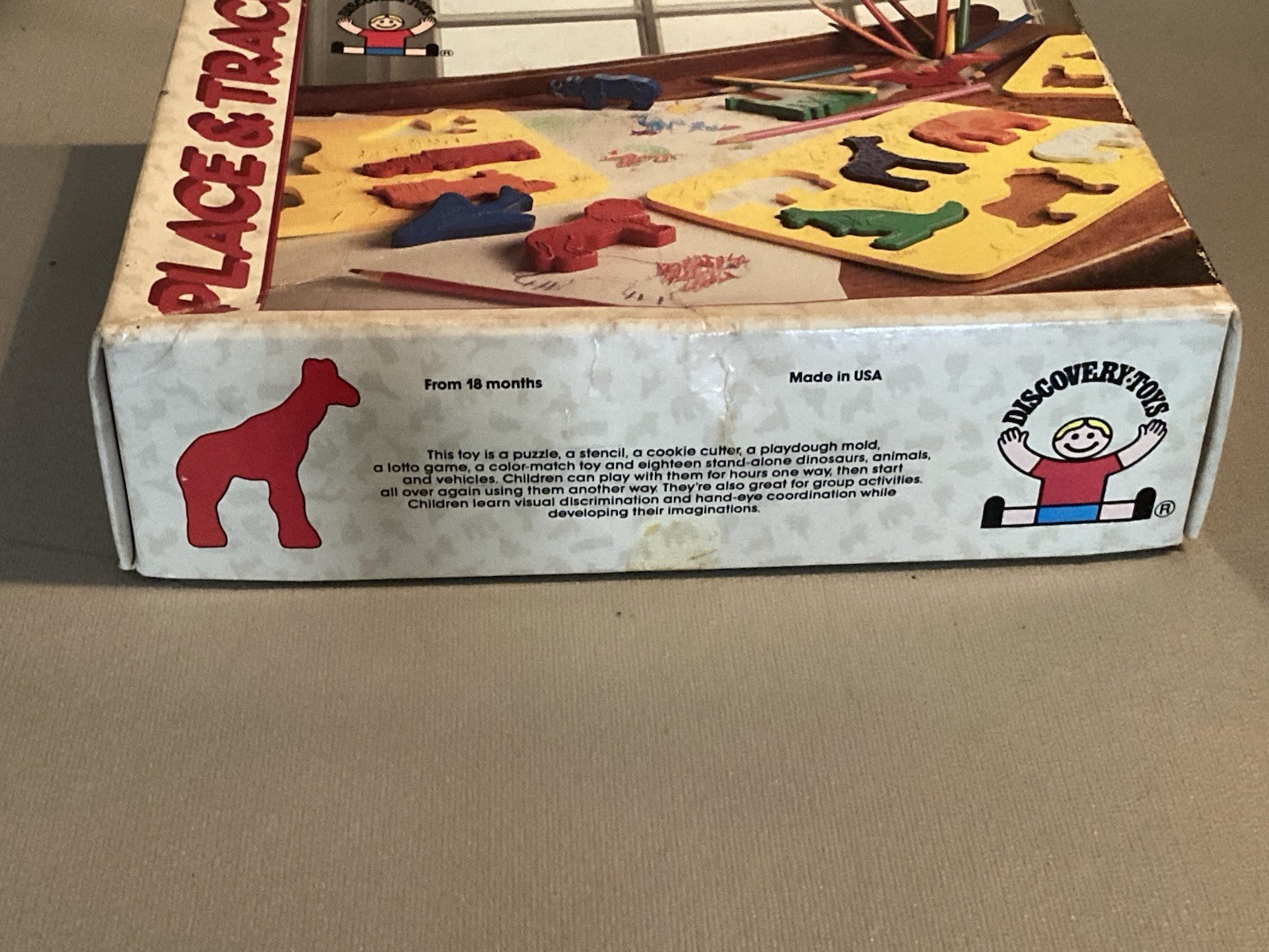 Discovery Toys Place and Trace Stencil Set – Missing One Piece!!