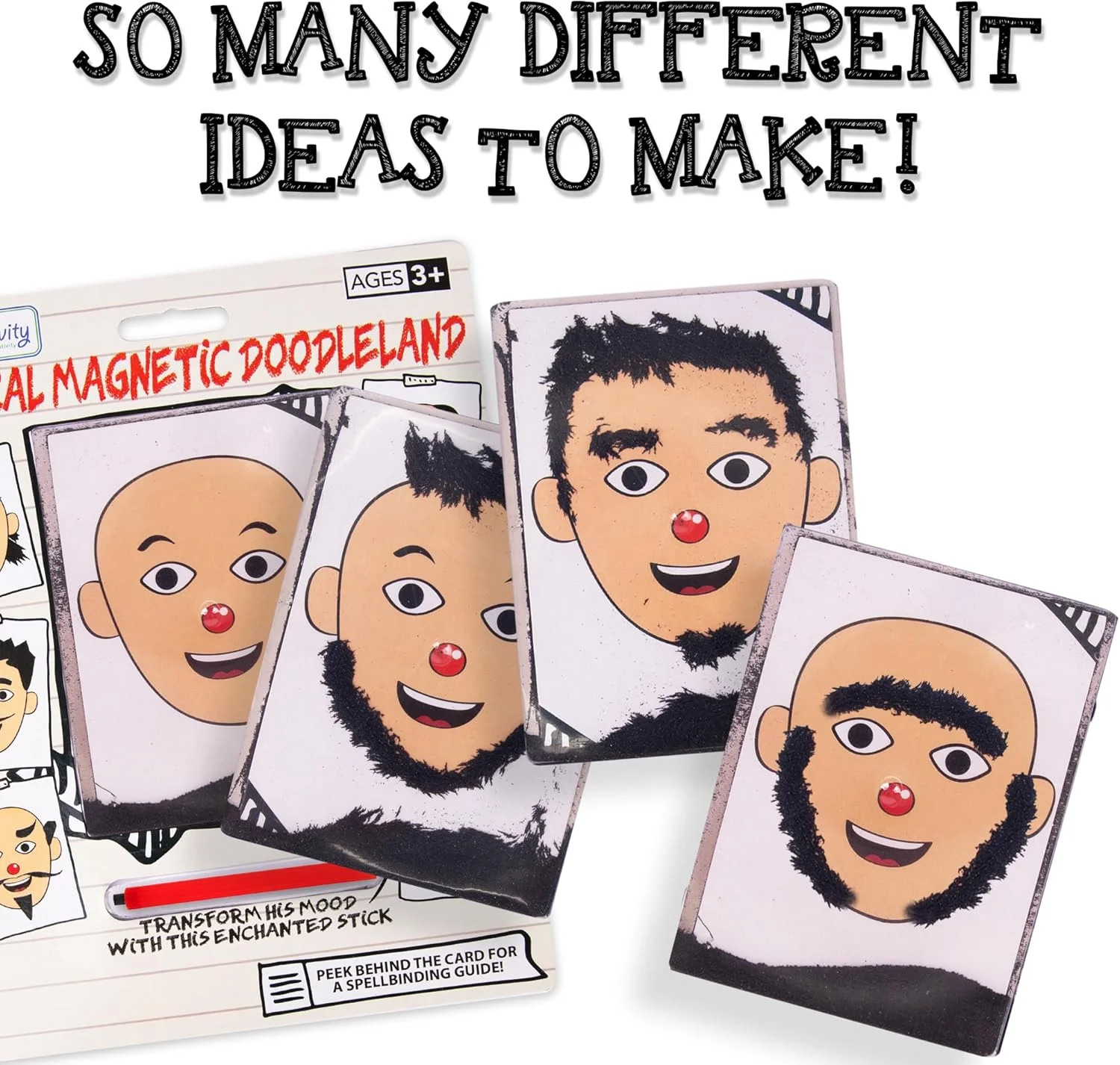 Magnetic Drawing Face – 2 Pack – Travel Toys for Kids, Magnetic Toys Game, Magn