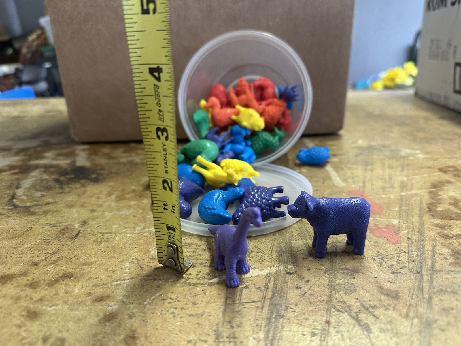 Set Of 34 Preschool EdX Education Farm Animals Learning Resources Counters