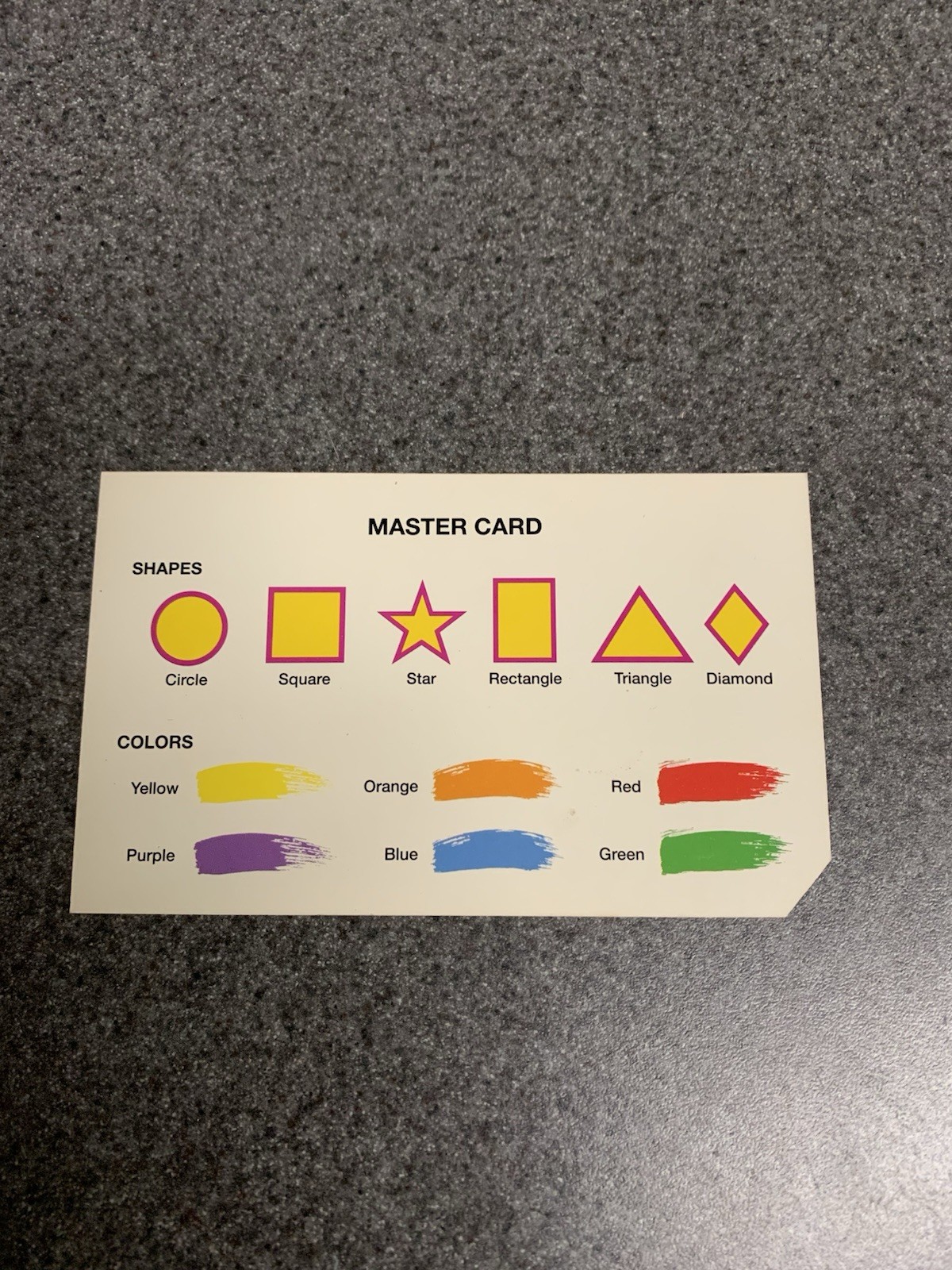 Vintage Barney Baby Bop 1993 Shapes Colors 48 4×6 Flash Cards Milton Bradley