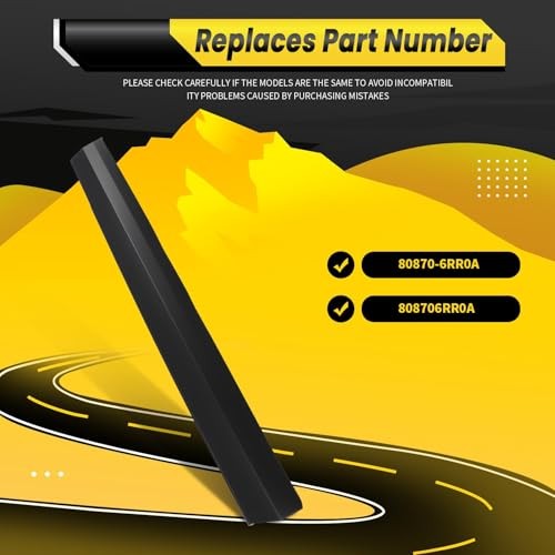 Front Right Passenger Side Lower Door Molding Trim Compatible with 2021-2023