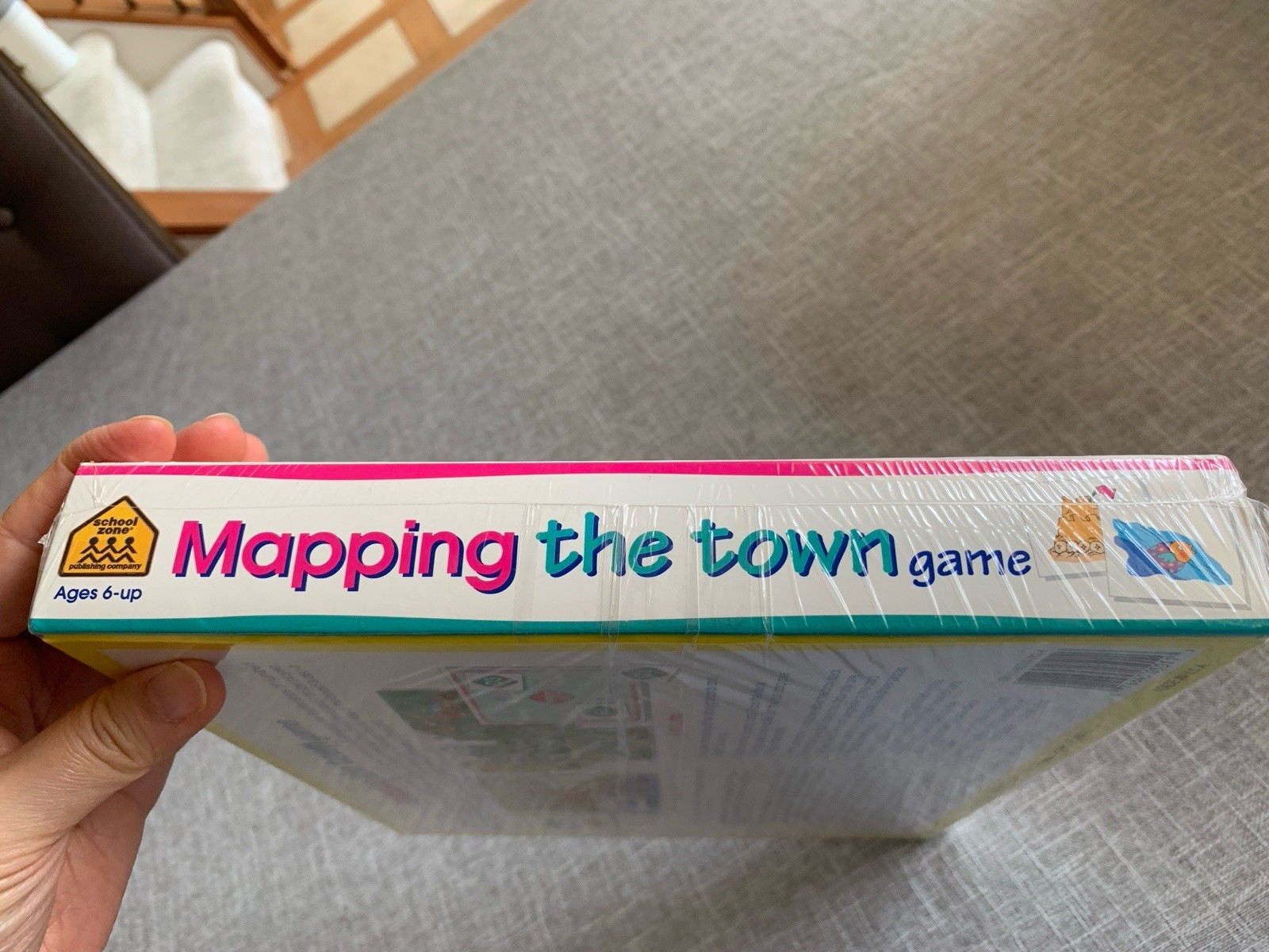 School Zone Publishing “Mapping The Town” Two Games In One Educational NEW Seale