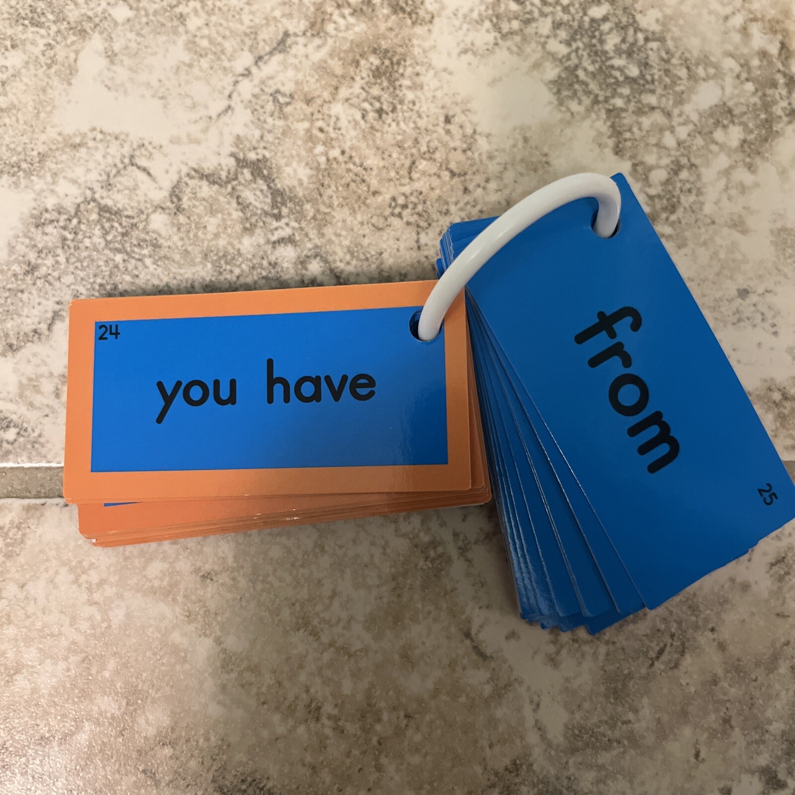 EZ Read Sight Word Mini Flash Cards Fry 1-50