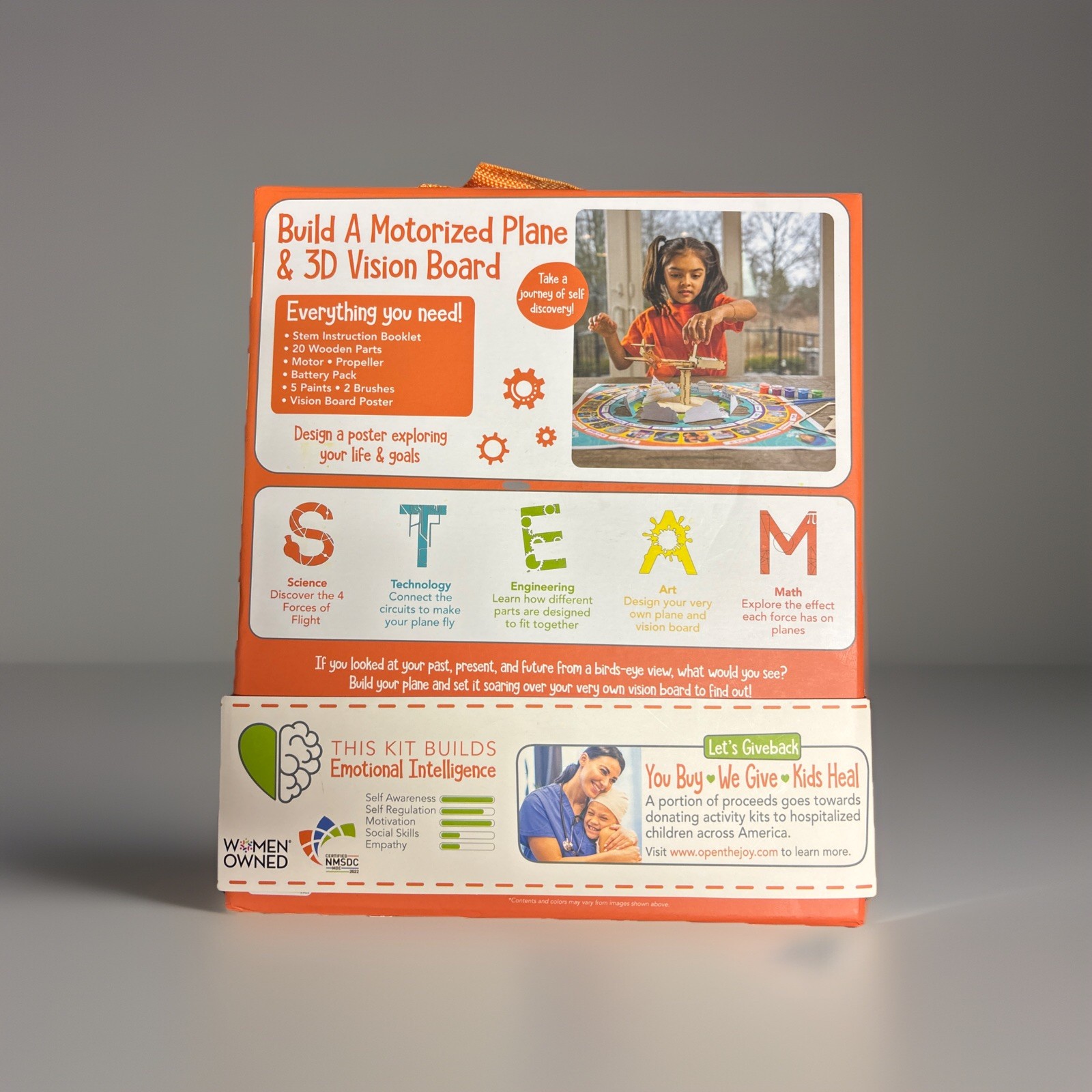 Open The Joy STEAM in a Box Ages 6-8 Builds Emotional Intelligence, Ages 6-8, 9+
