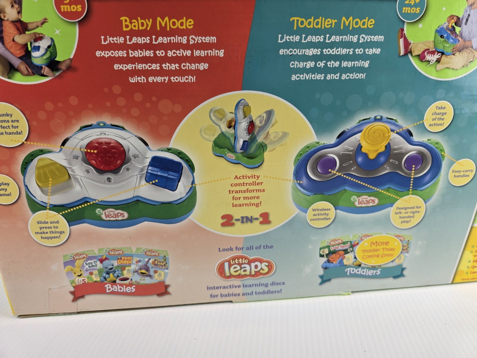 LeapFrog Little Leaps Grow-with-Me Learning System 9-36M Gift Pack Bunbun NEW