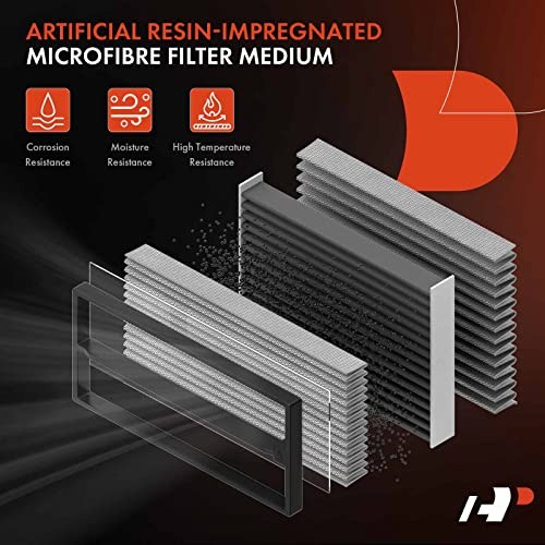 2-PC Left & Right Engine Air Filter Compatible with Mercedes-Benz E63 AMG S
