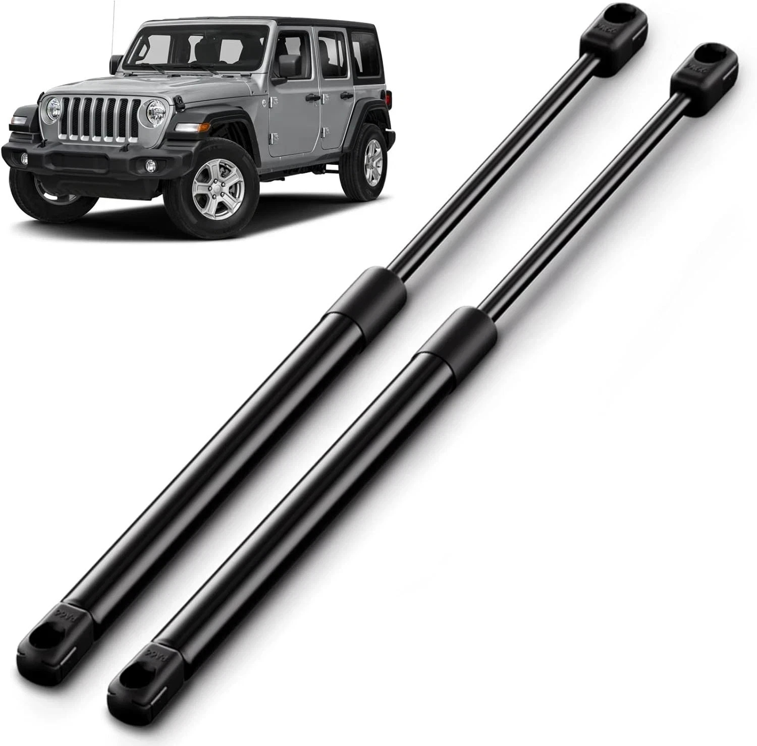 Rear Window Struts for Jeep Wrangler 2018-2025, Back Glass Replacement Shocks .