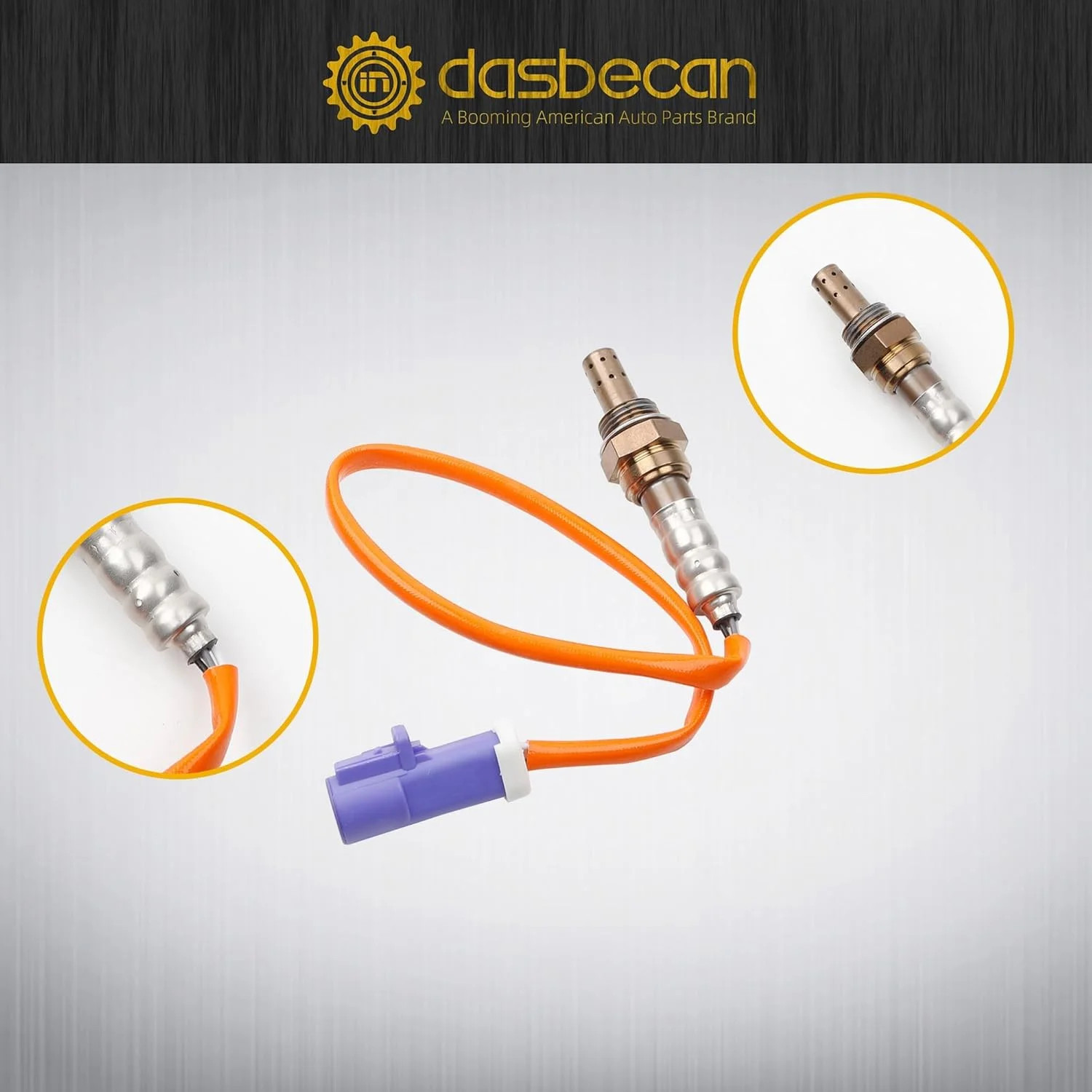 Dasbecan Oxygen O2 Sensor Set Upstream and Downstream Compatible with Ford Fiest