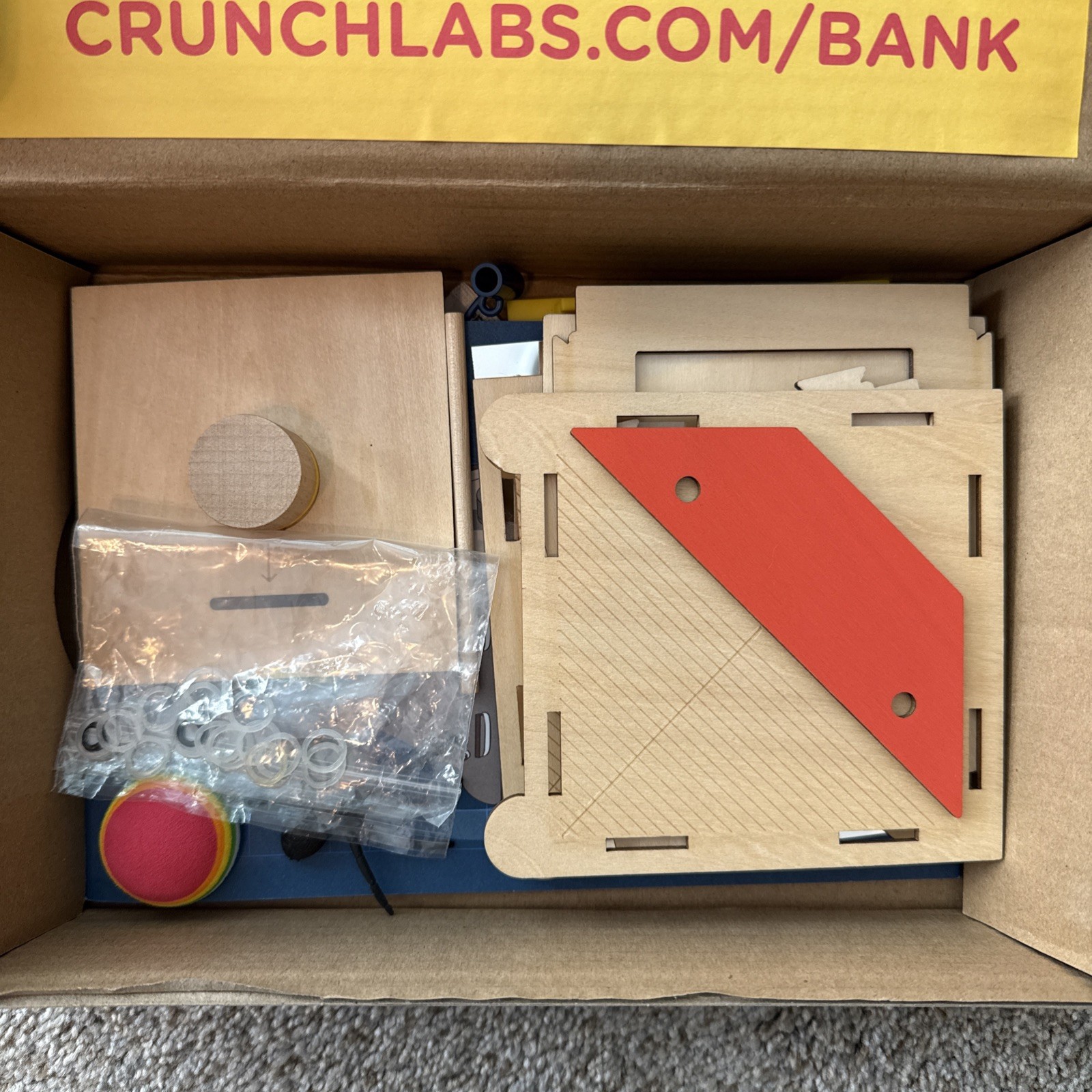Crunch Labs Build Box by Mark Rober Year 1: Mirror Bank (BUILT – TAKEN APART)