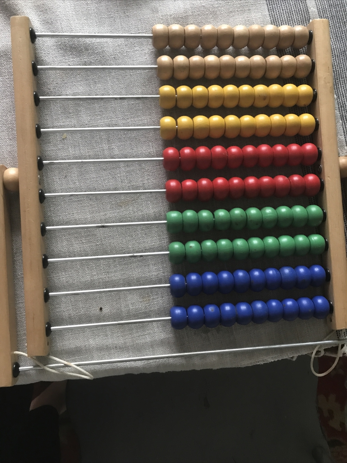 Abacus + Lot 12 Learning Resources Jumbo Tweezers Fine Motor Skill Preschool