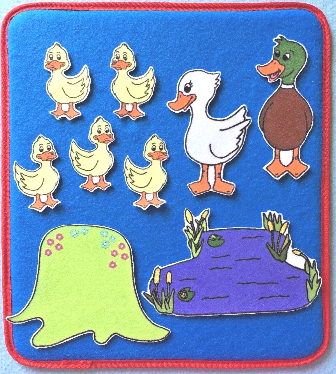Five Little Ducks Felt / Flannel Board Set