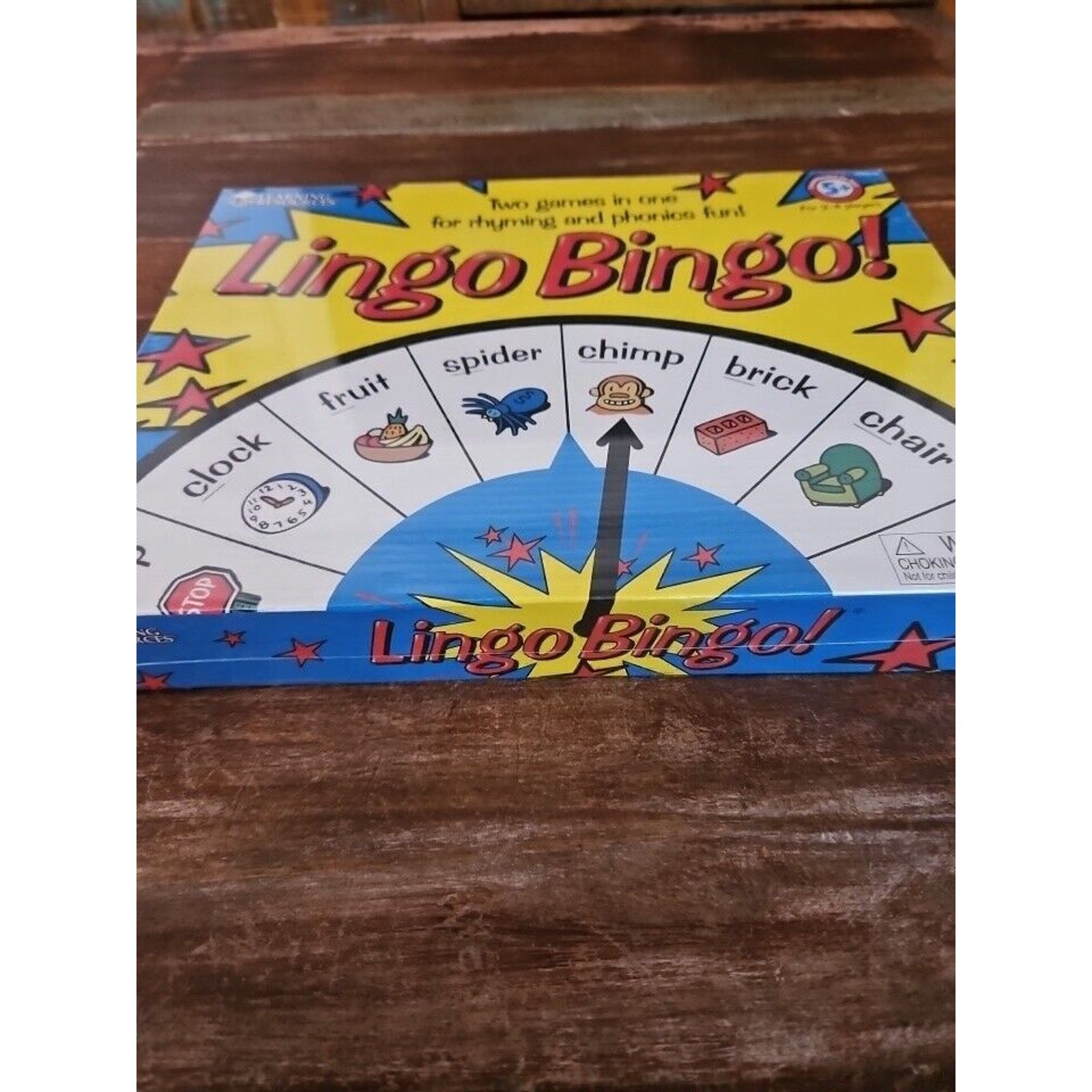 Lingo Bingo Language Board Game Two Games For Rhyming & Phonics