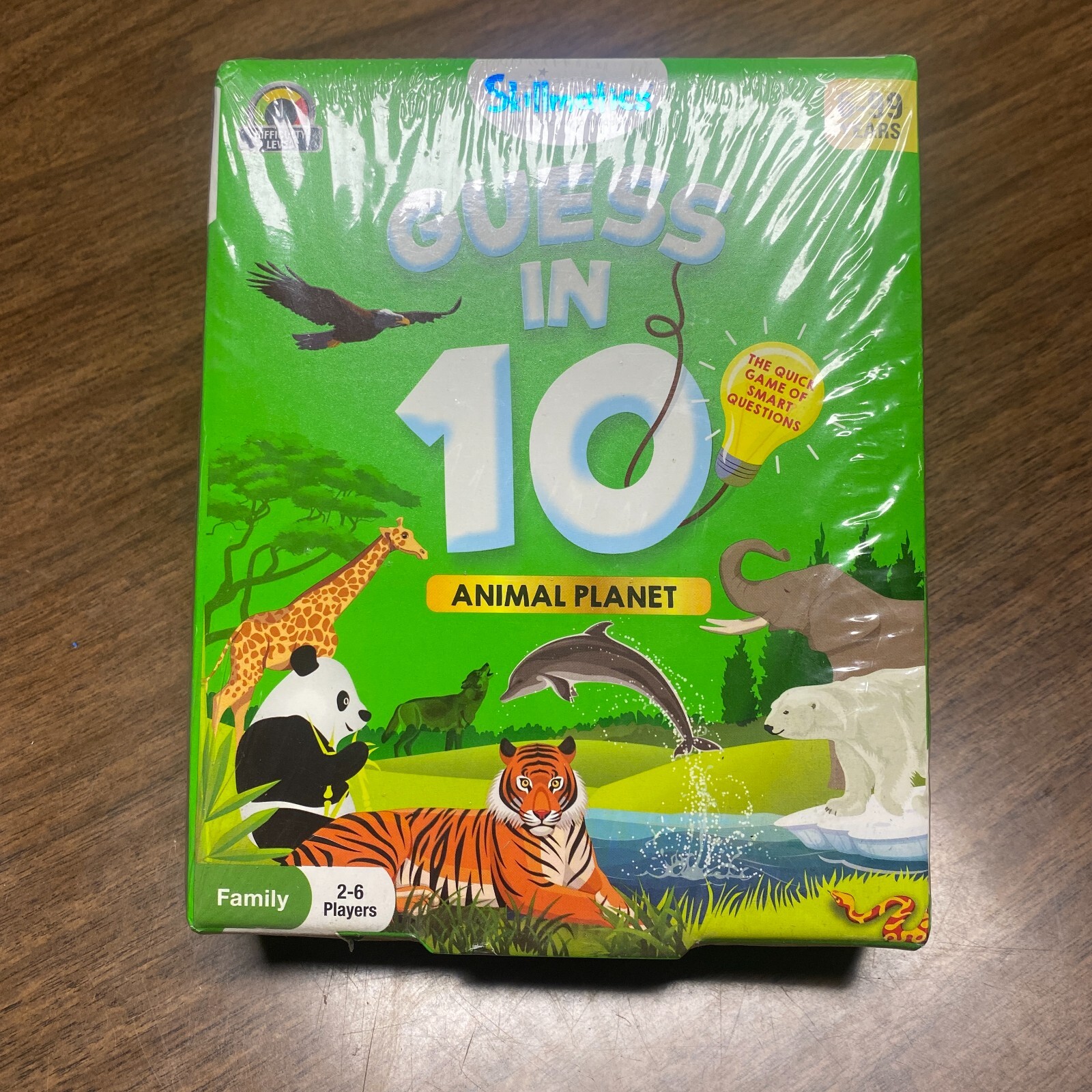 Skillmatics Guess in 10 Animal Planet Educational Family Card Game 2017